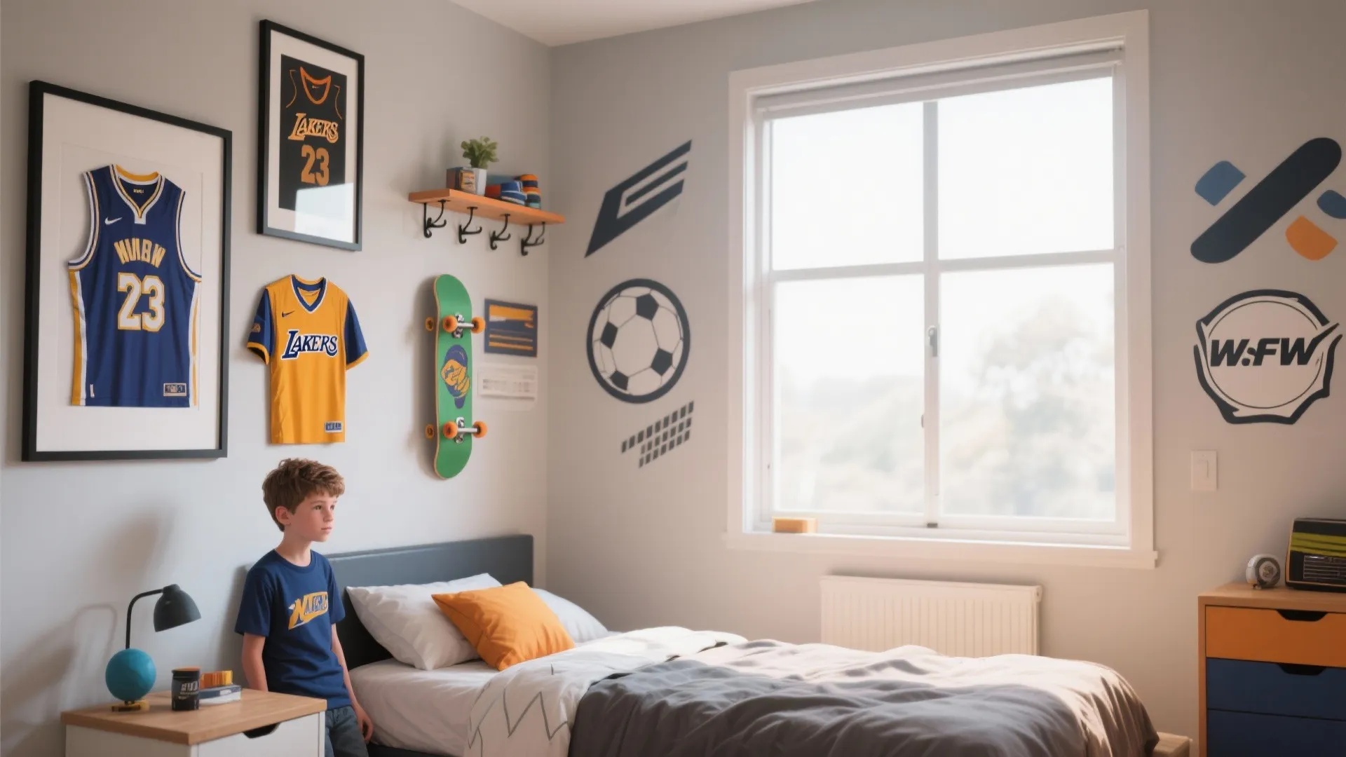 Sports-Inspired Walls
