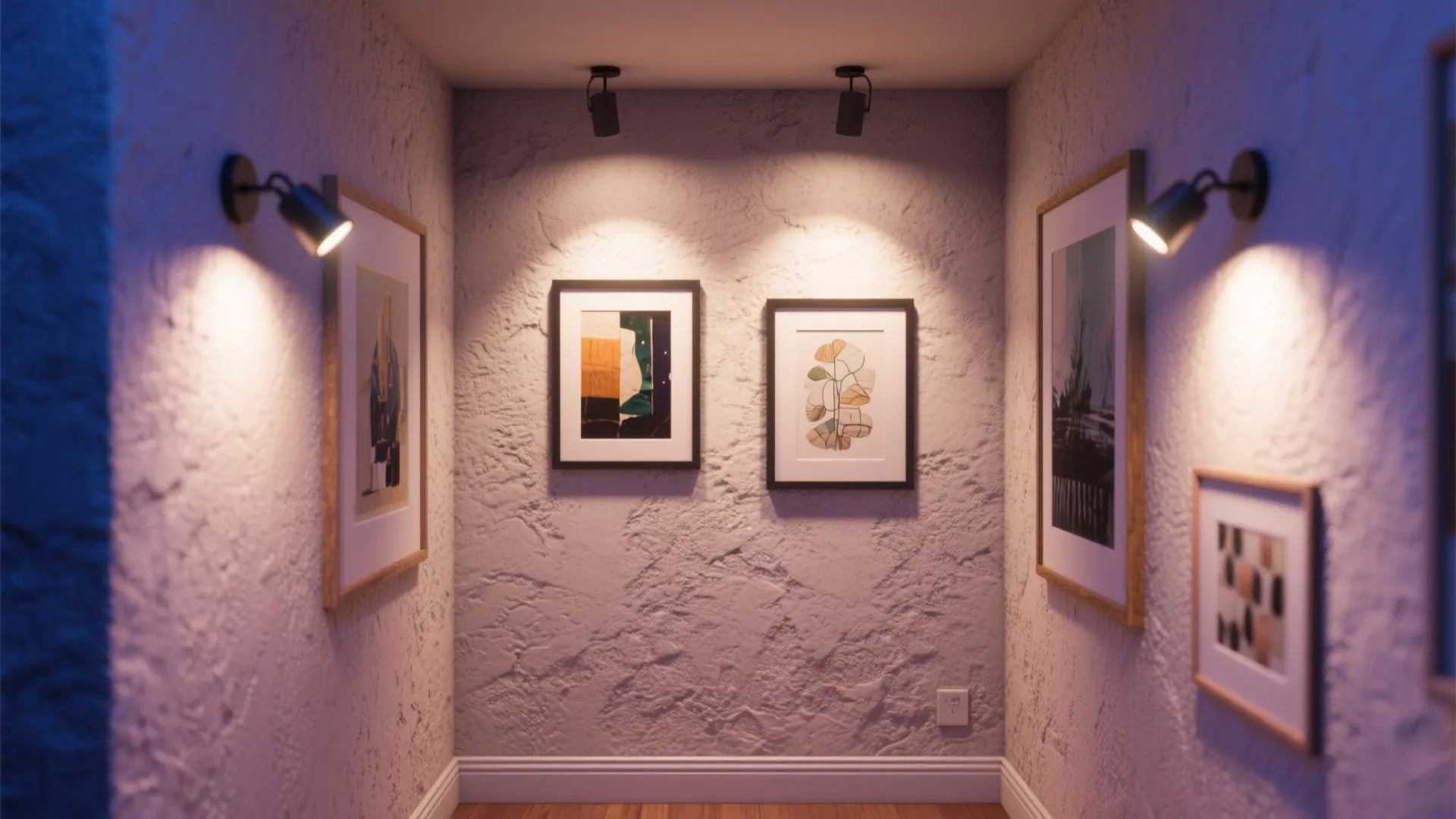 3. Adjustable Spotlight Sconces