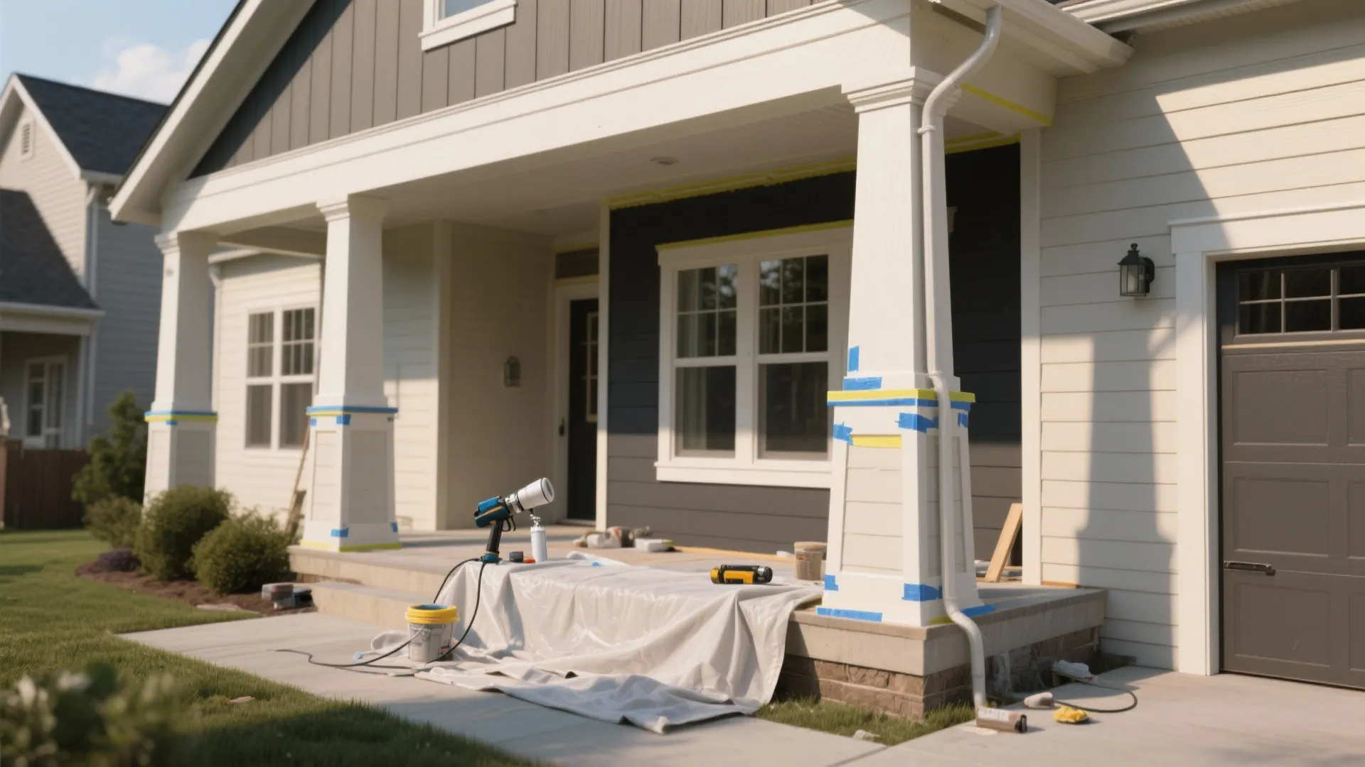 Paint Spraying House Exterior: 5 Creative Ideas: Practical, stylish and budget-aware paint spraying ideas for house exteriors — from bold two-tone to reflective coatings