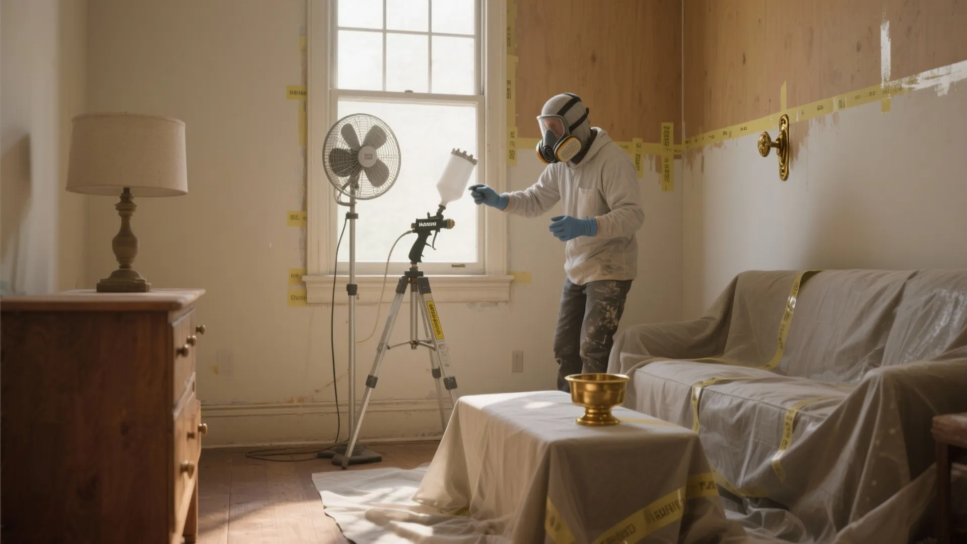 Interior Spray Gun Painting: 5 Practical Ideas: How I use spray guns to transform small spaces — five smart inspirations from a senior designer