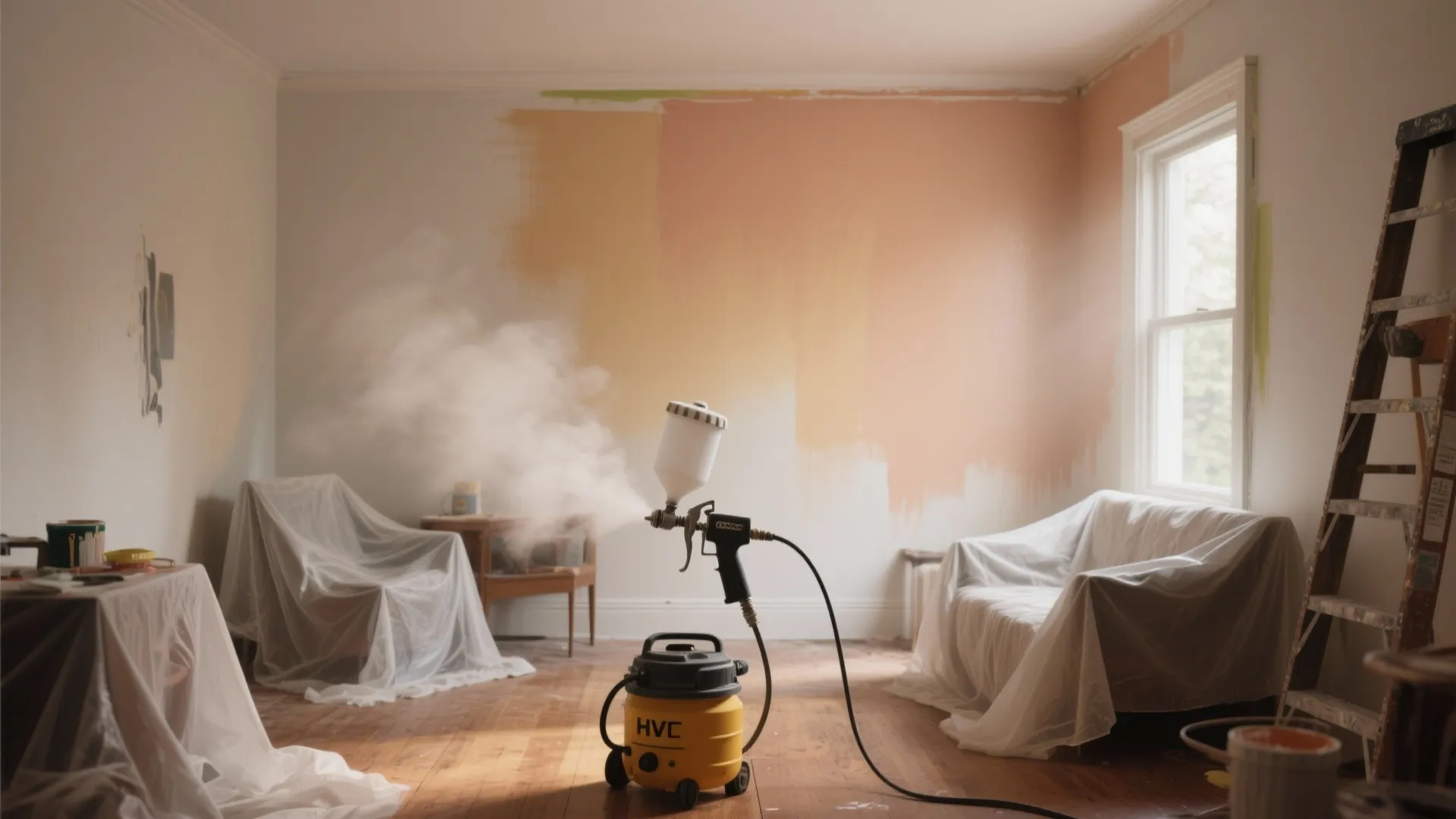 Paint Spraying Interior Walls: 5 Practical Tips