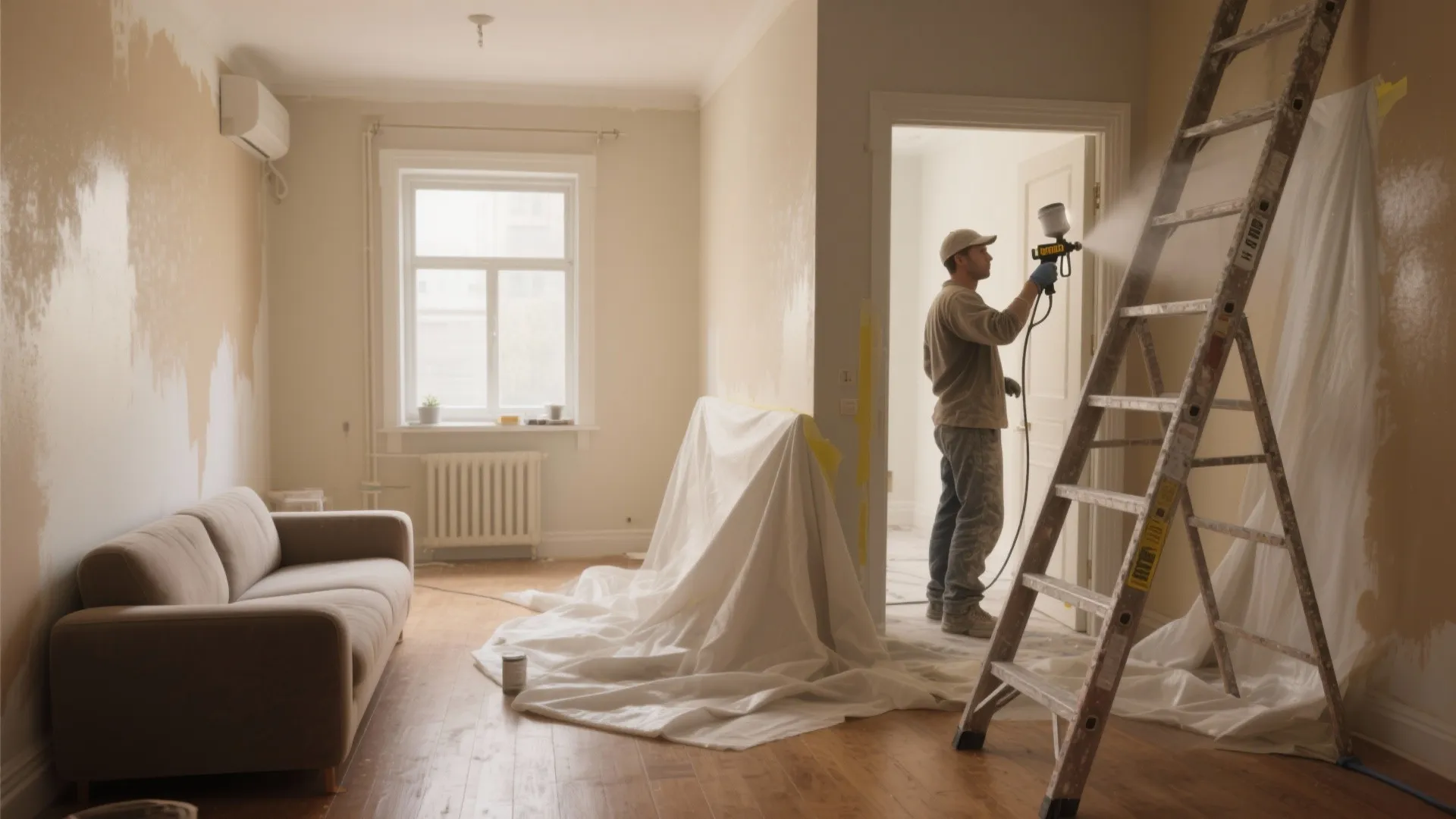 Spray Gun Wall Painting — 5 Small-Space Ideas: Practical, safe, and stylish ways I use a spray gun to paint interior walls in tight homes