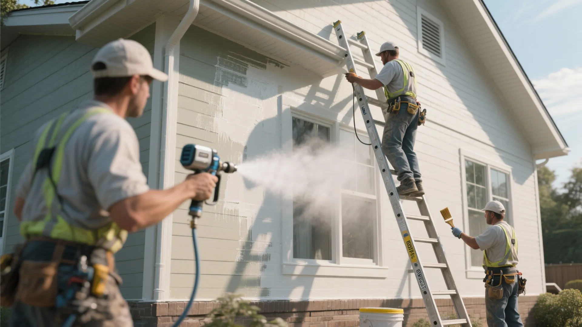 4) Application method — brush, roller or spray