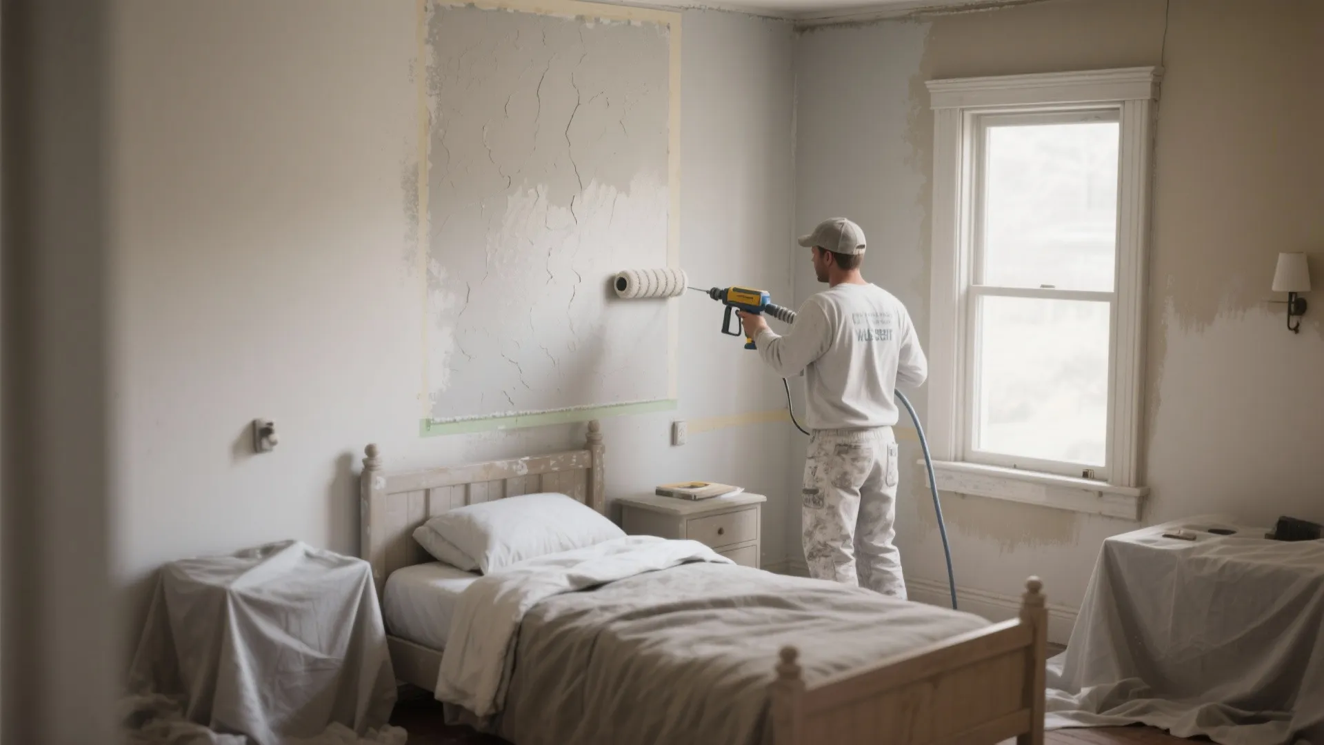 5. Small-space hack: sprayer + roller combo