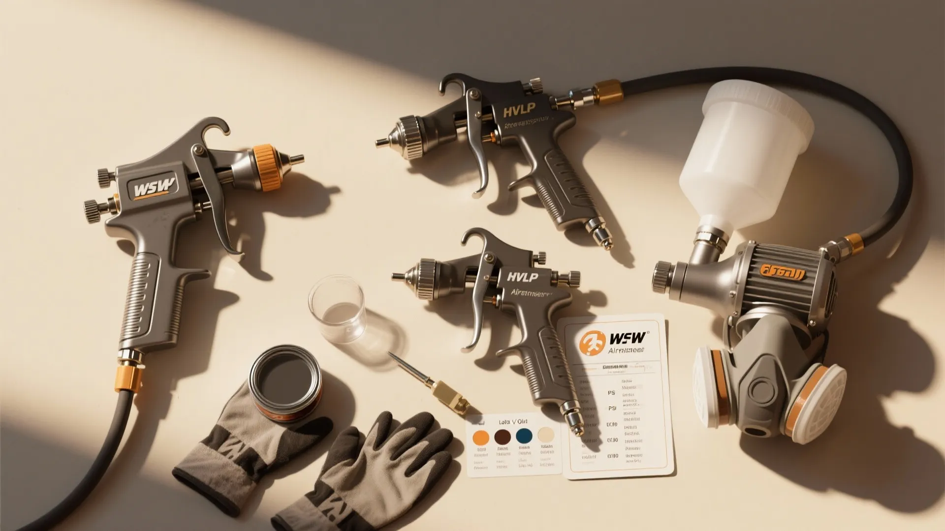 2. Choose the right sprayer and settings