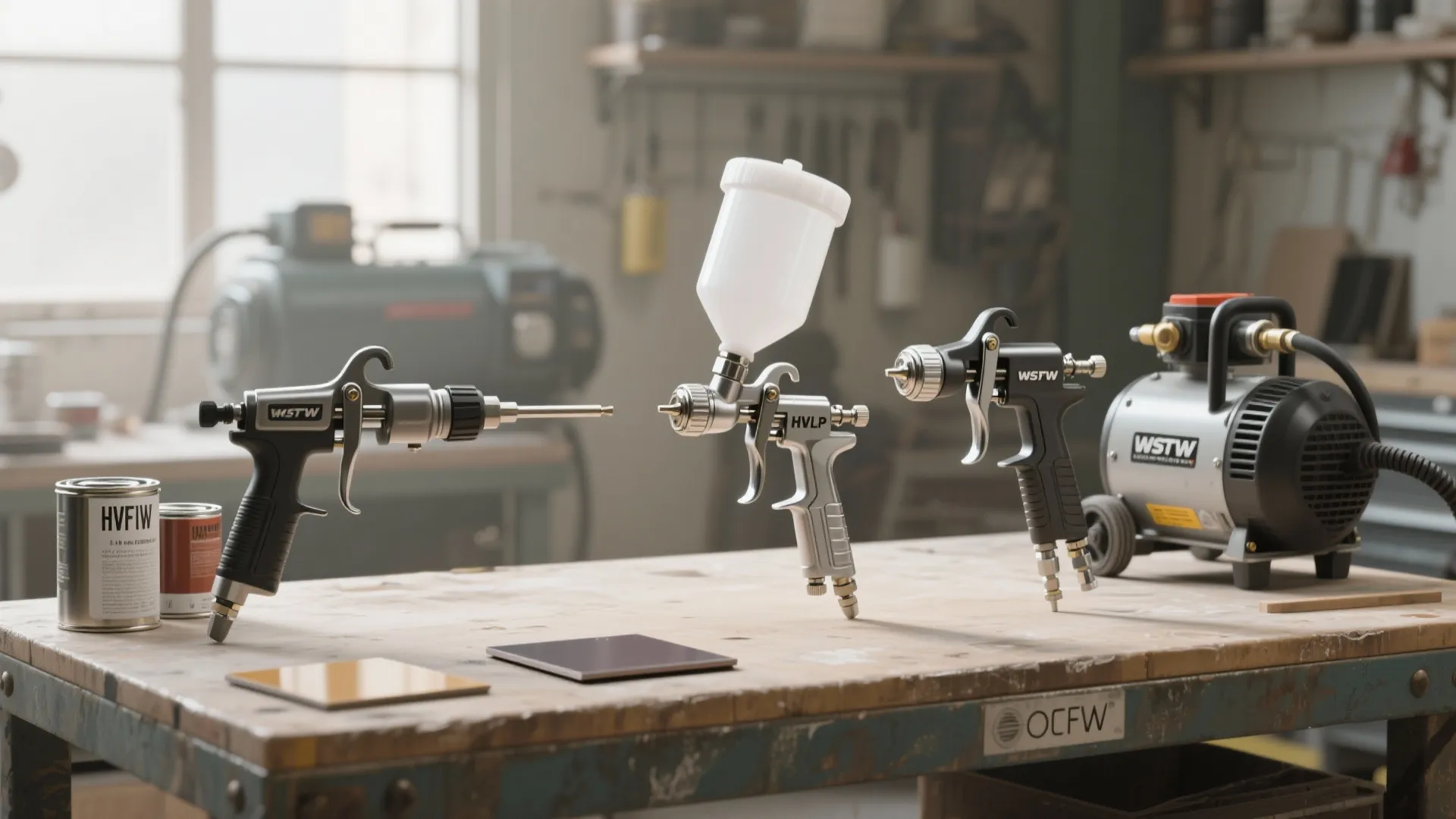 1. Match Type to Job: Airless vs. HVLP vs. Compressed Air