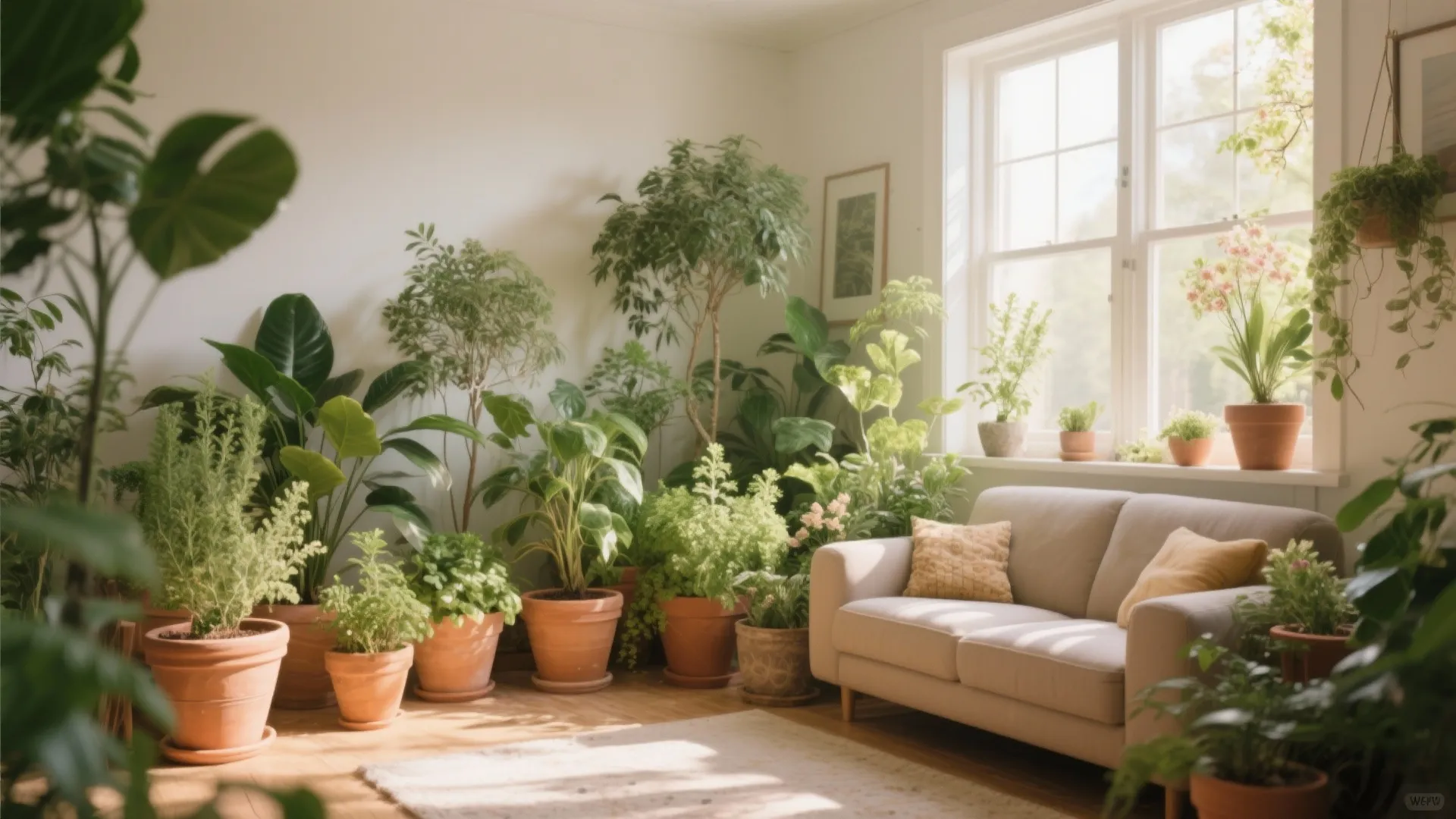 4. Fresh Greenery and Indoor Plants