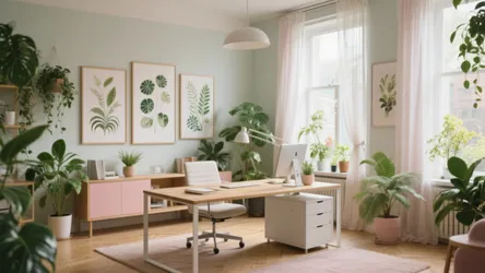 10 Fresh Spring Office Decorating Ideas