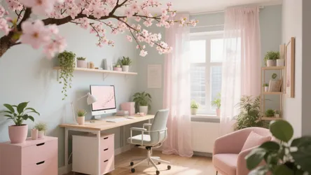 10 Fresh Spring Office Decorating Ideas