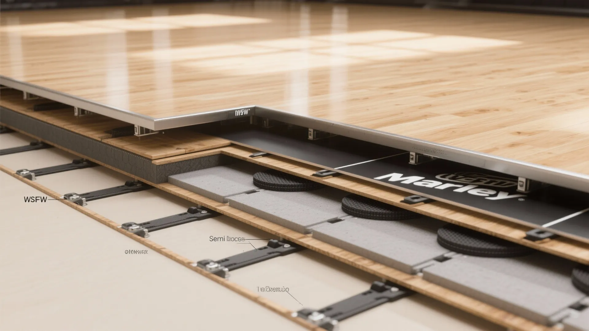 Sprung Wood Flooring That Loves Your Joints