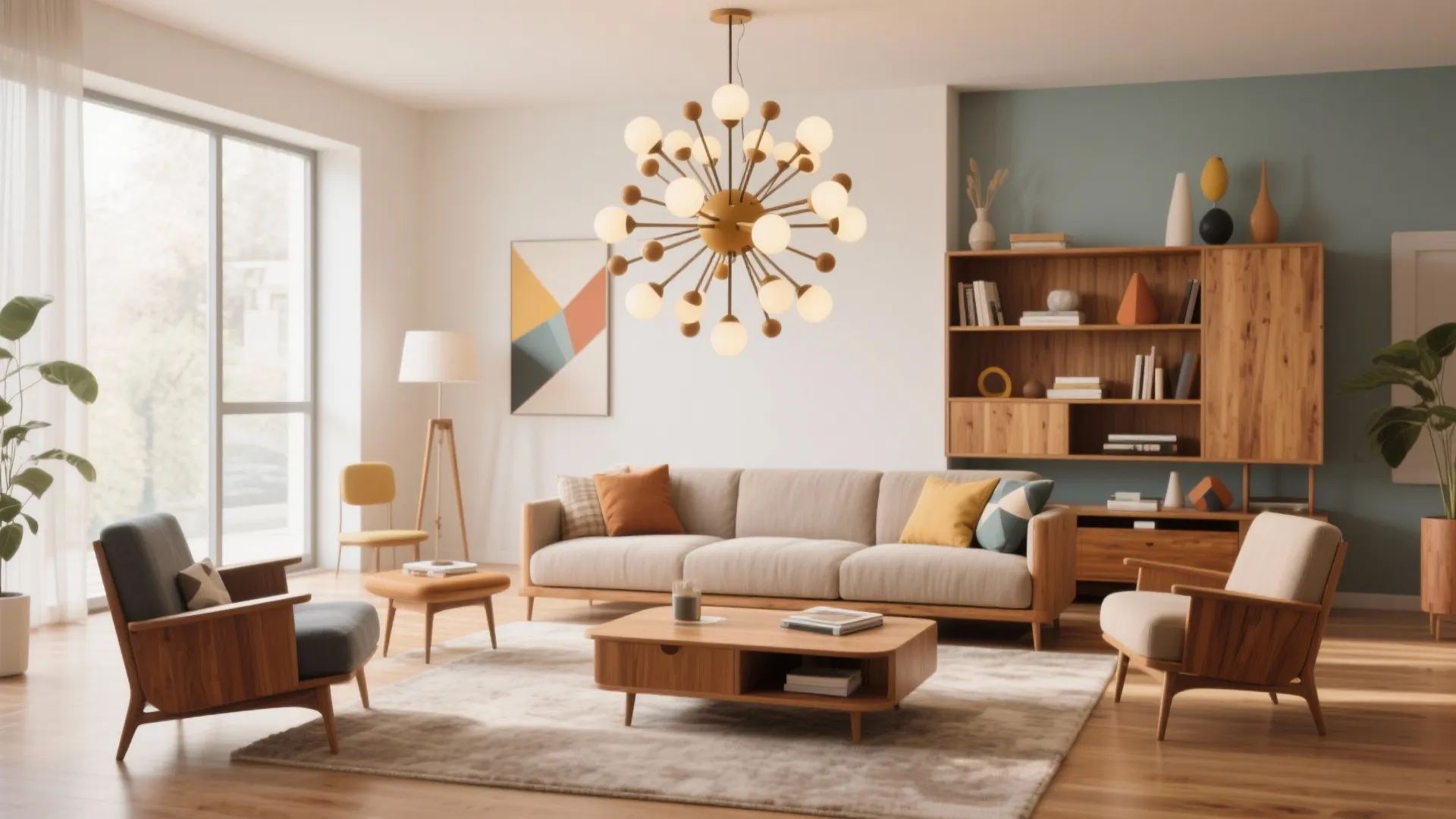 5. Sputnik Chandeliers