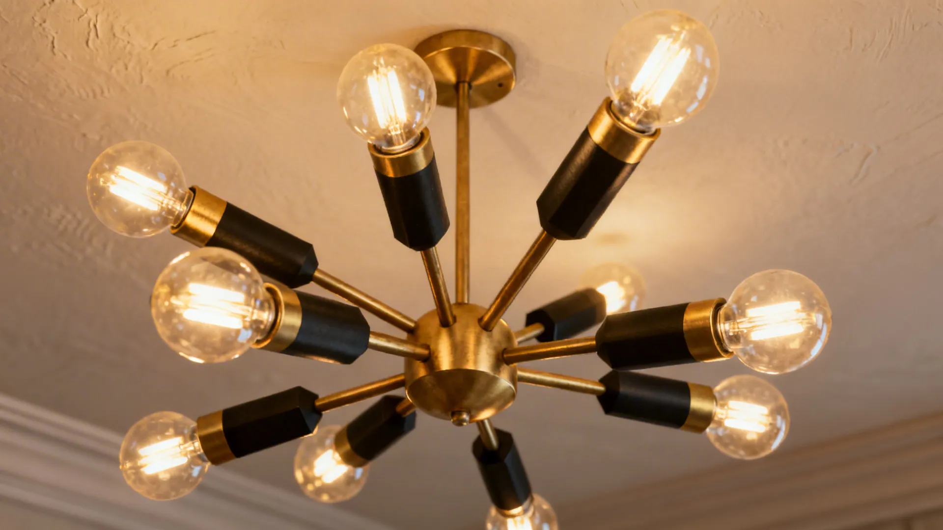 1. Statement Sputnik Chandelier