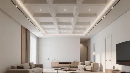 5 Square False Ceiling Designs for Hall
