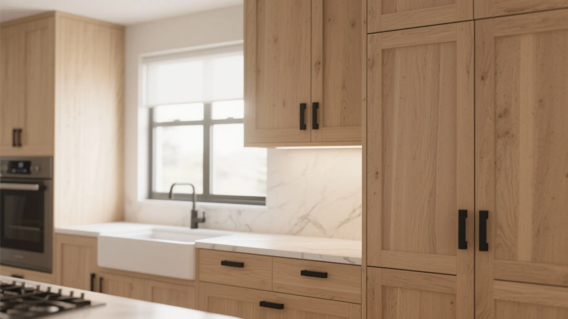 2. Square Edge Handles for Minimalist Impact