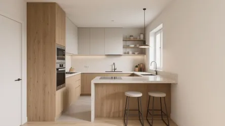 5 Square Kitchen Ideas That Maximize Space