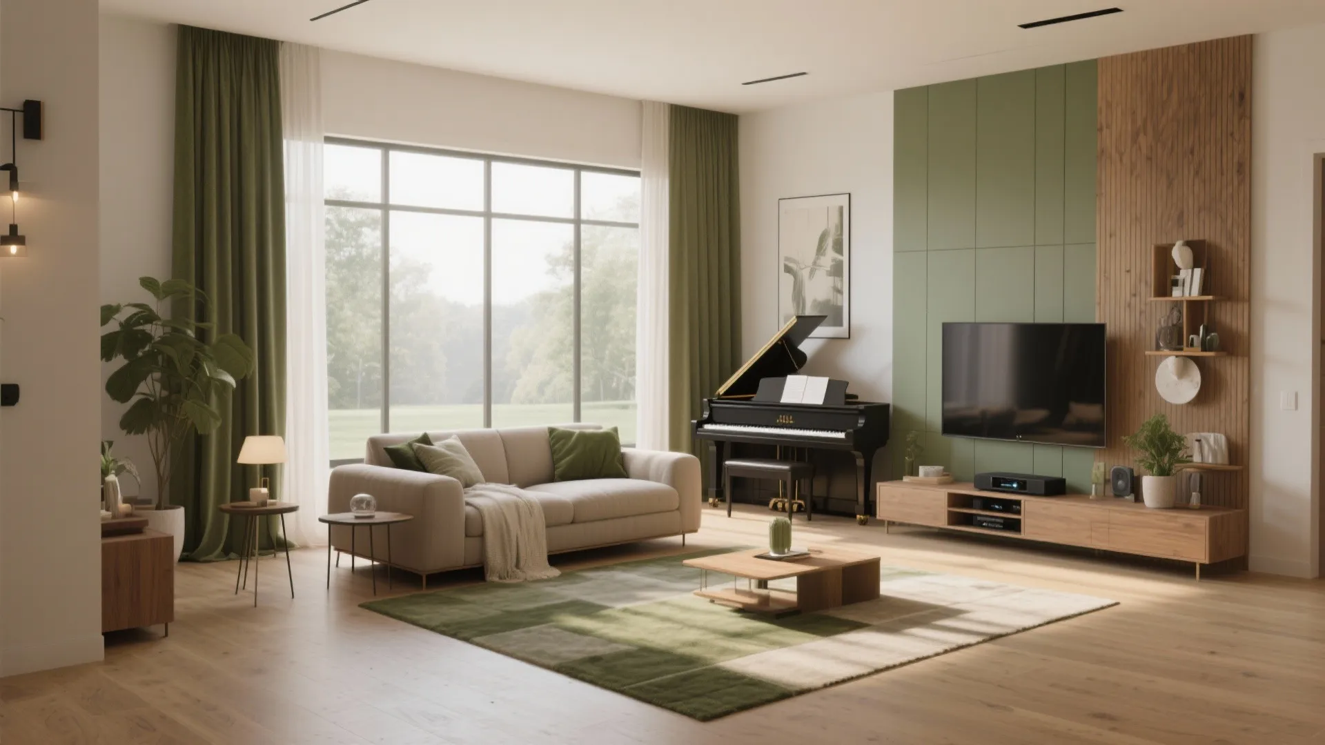 13.6 x 13.6 Living Room Layout Ideas: 5 creative design inspirations for your 13.6 x 13.6 living space