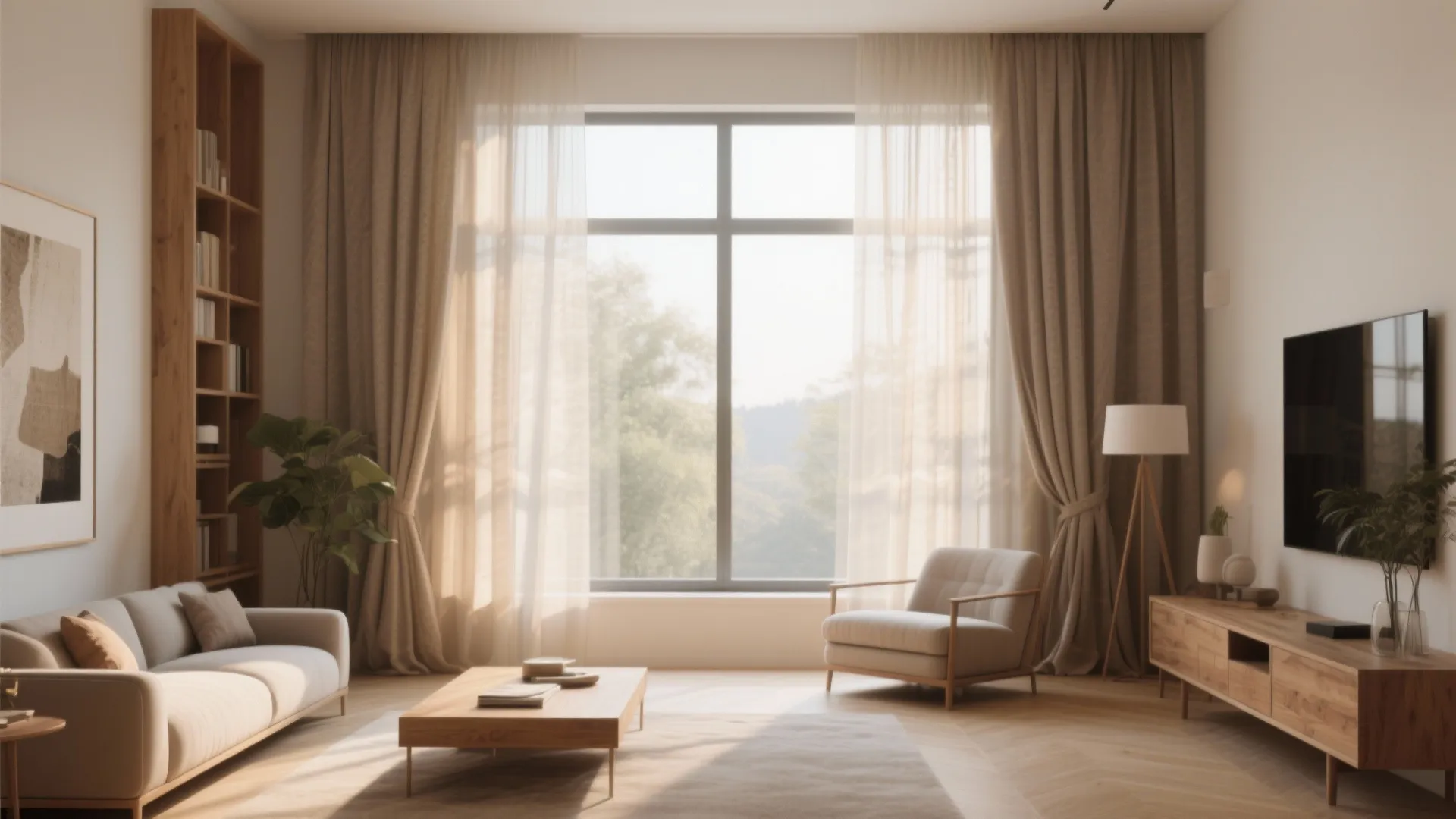 10 Living Room Curtain Ideas for 90 x 90 Windows: Practical & Stylish Curtain Inspirations for Square Living Rooms