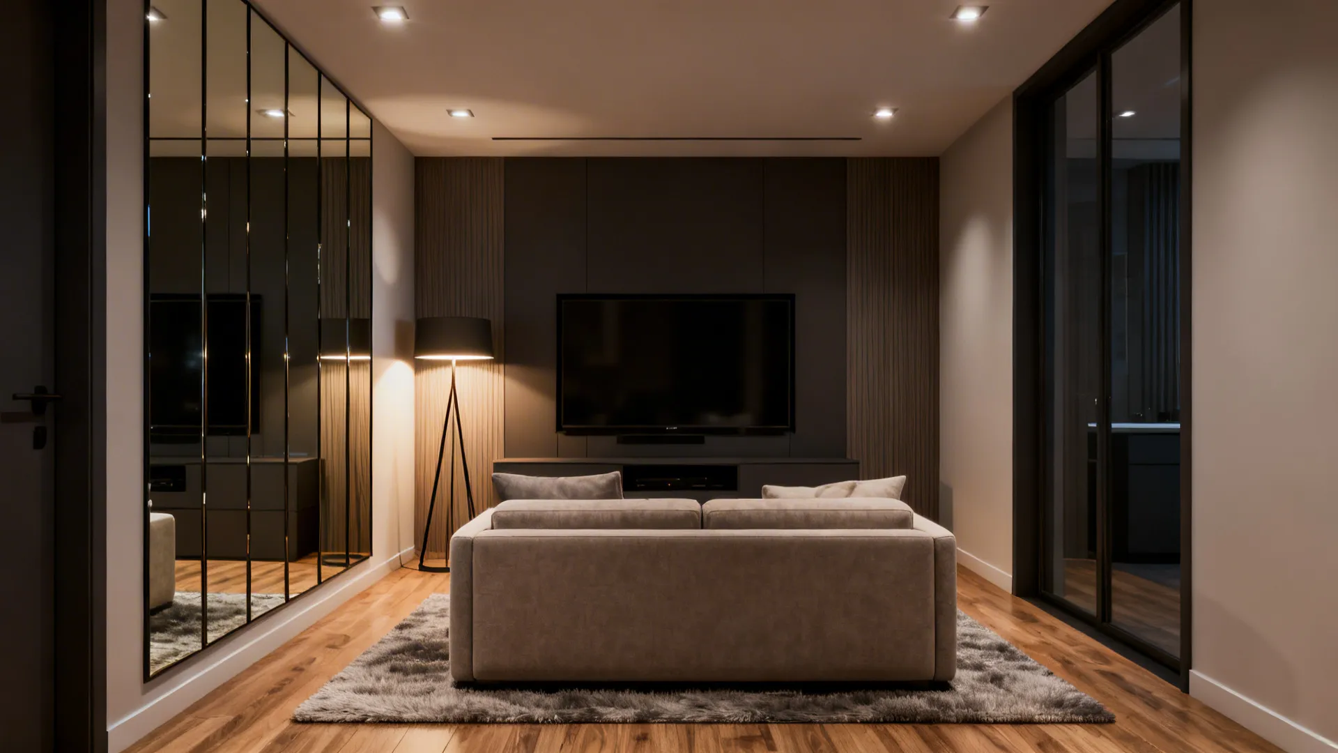 3. Optimize a square small living room