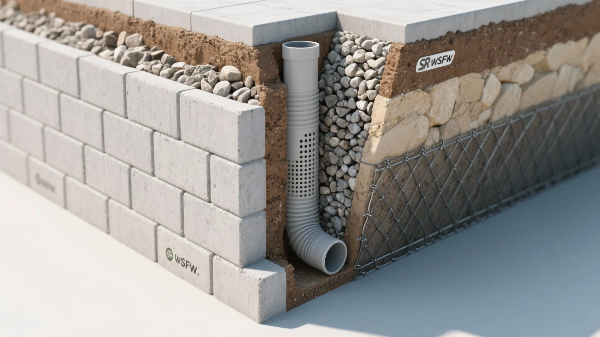 Drainage, Geogrid & Stability Checks