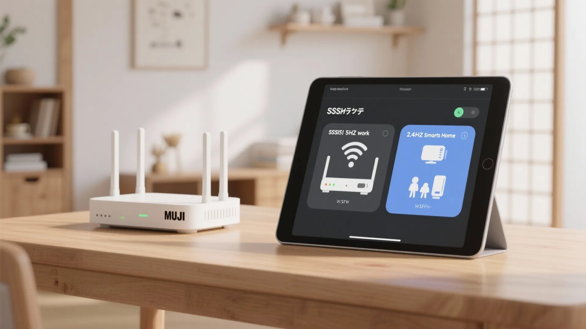 Tips 4: 帯域とSSIDを使い分け、家族の使い方に最適化（日式スタイルの秩序感）