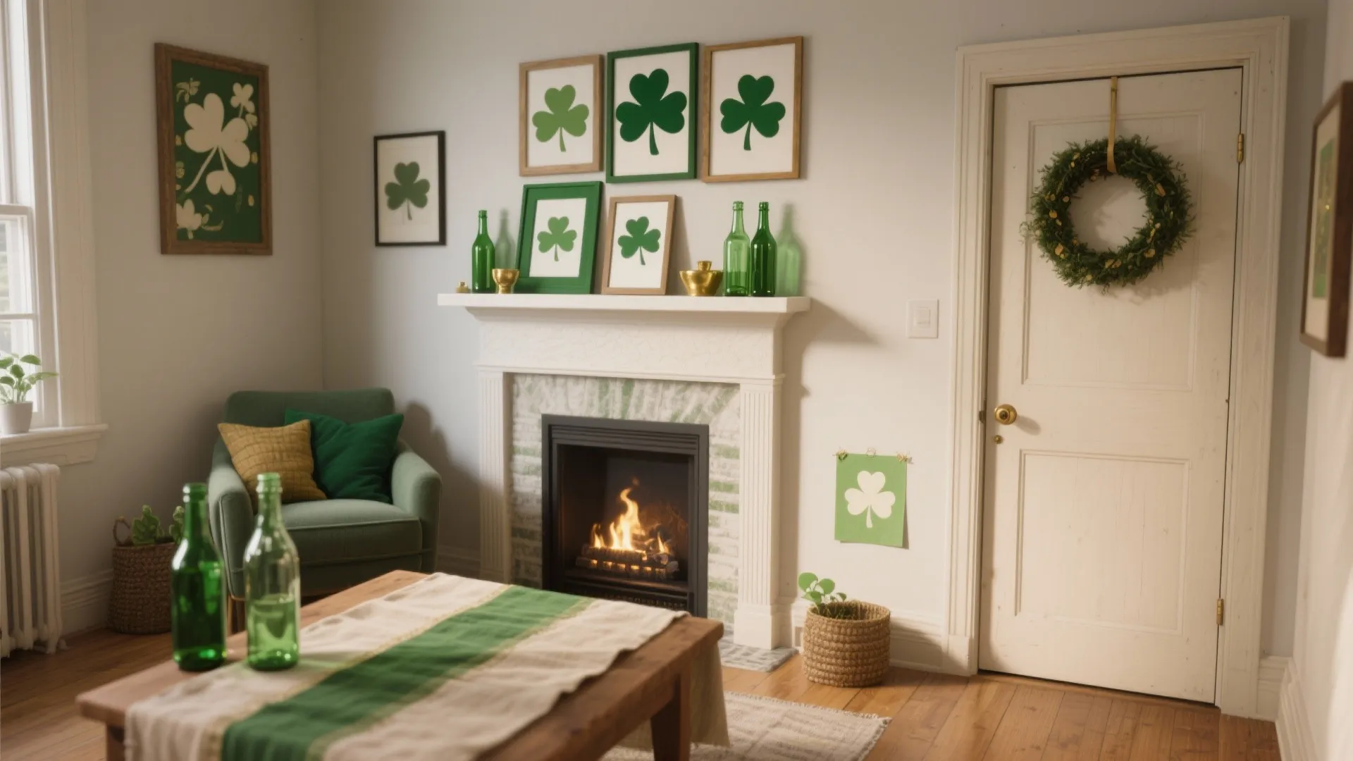 St. Patrick's Day DIY Decorations: 5 Ideas: Fun, budget-friendly St. Patrick's Day decoration ideas for small spaces from a pro designer