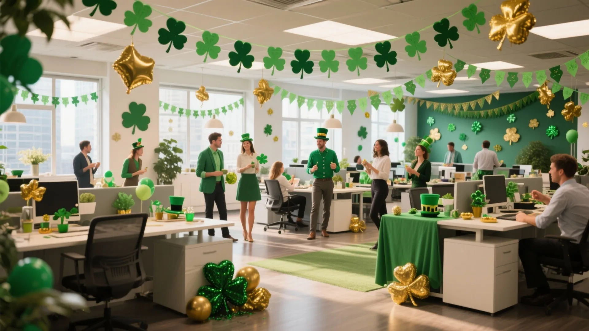 10 St. Patrick's Day Office Party Ideas: Celebrate St. Patrick’s Day at Work with These Fun and Creative Ideas