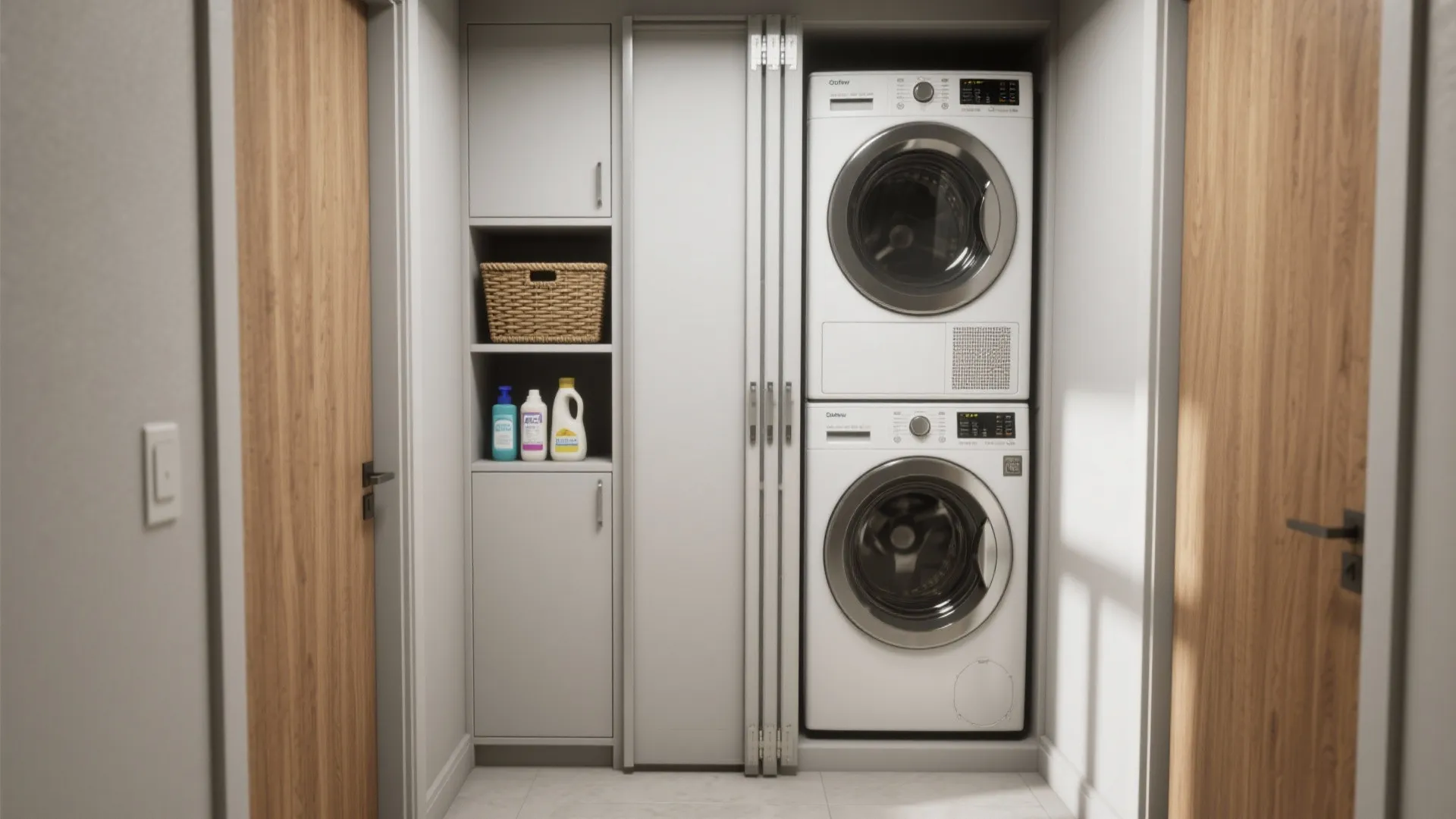 1. Stack and Conceal: Vertical Power in Tight Corners