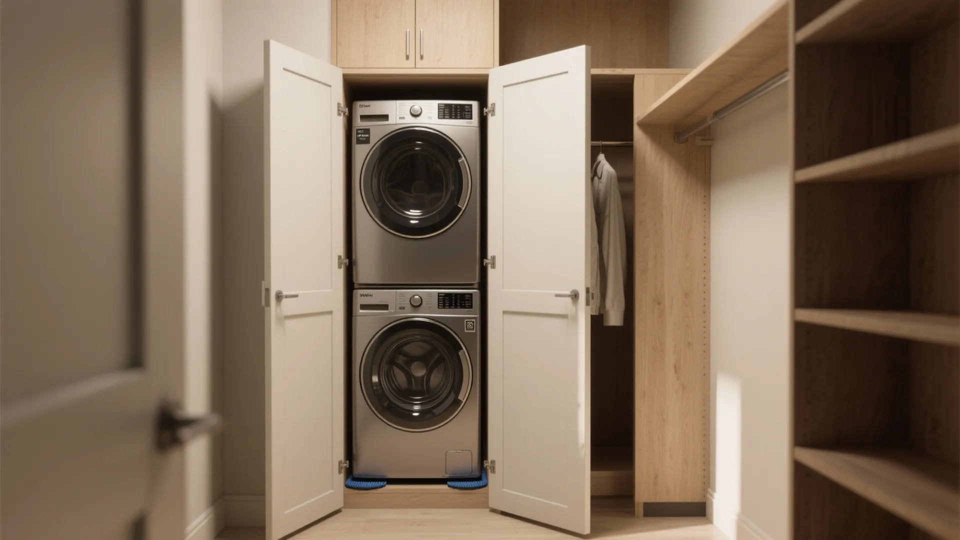 Stack, Slide, Stash: Vertical Laundry Centers