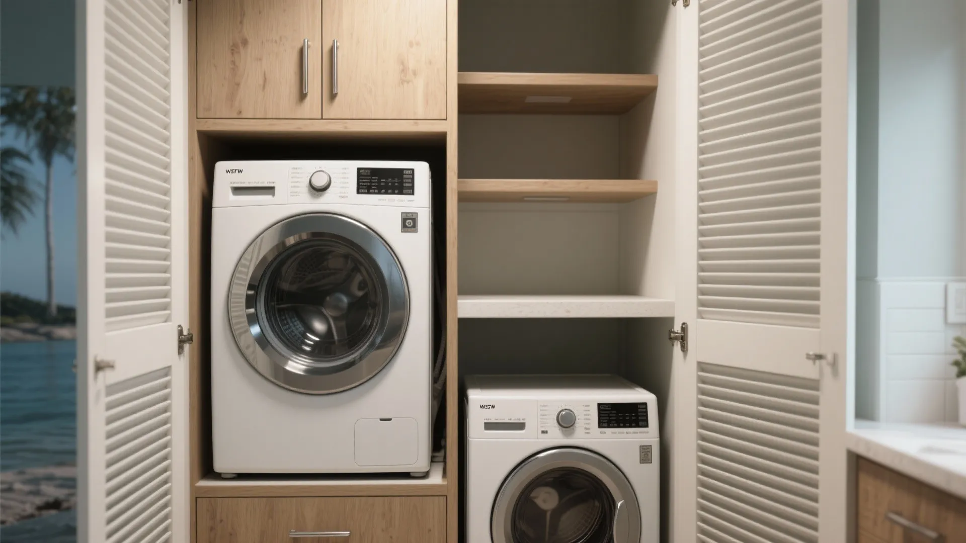 1. Stack smart with a ventilated cabinet