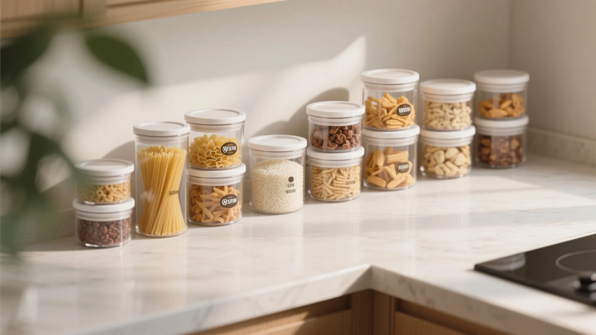 7. Stackable Canisters