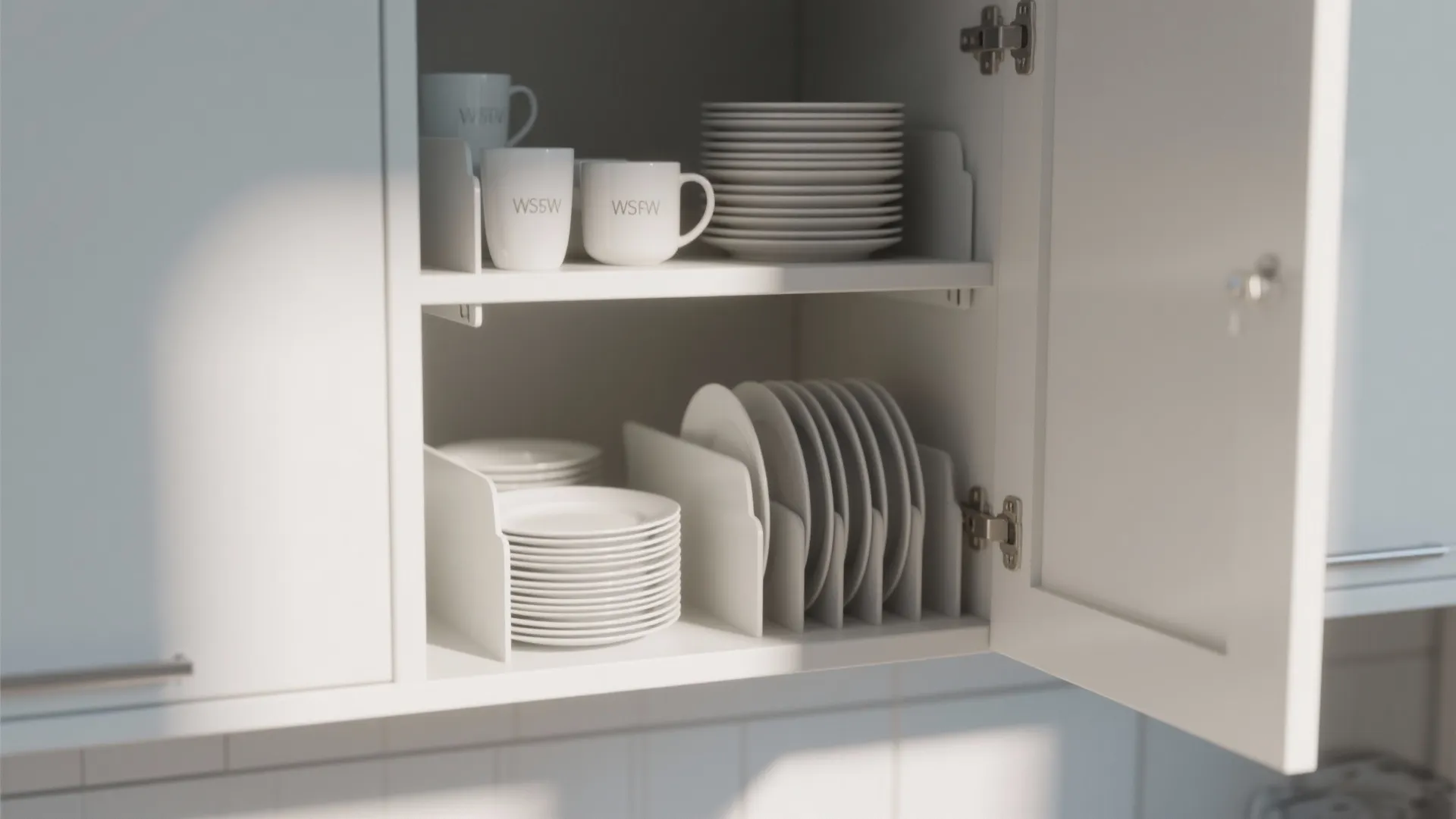 10. Stackable Shelf Inserts