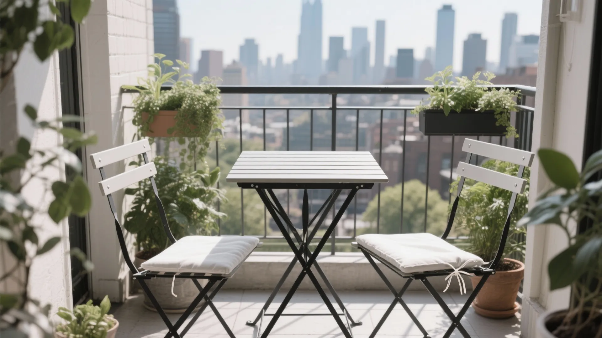 Stackable Wire Chairs, Airy Yet Comfy