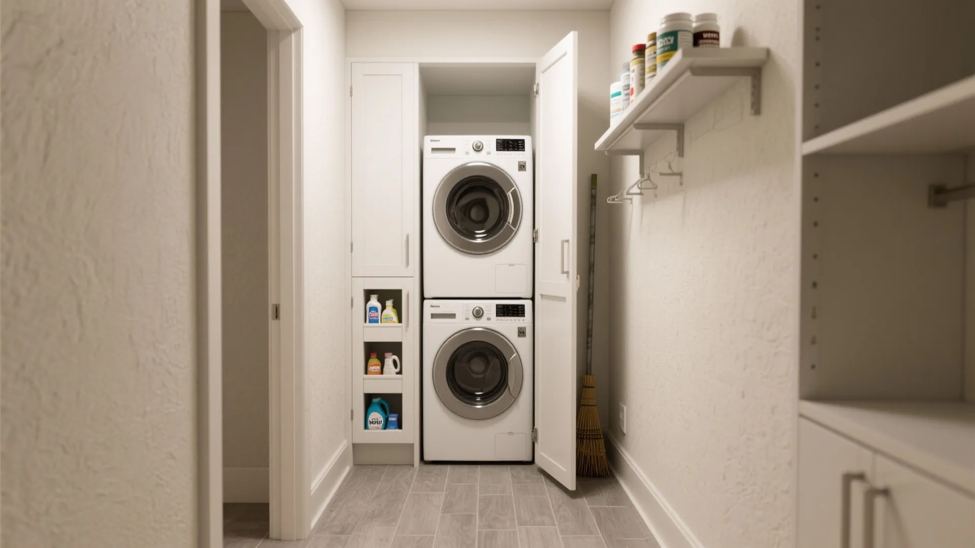 1) Vertical Zoning with a Stacked Core