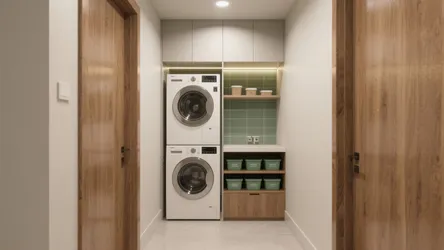 10 Stacked Laundry Closet Ideas for Small Spaces