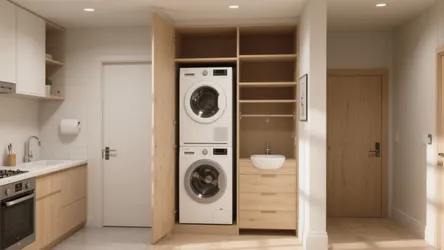 Stack Washer and Dryer: 5 Small Space Ideas