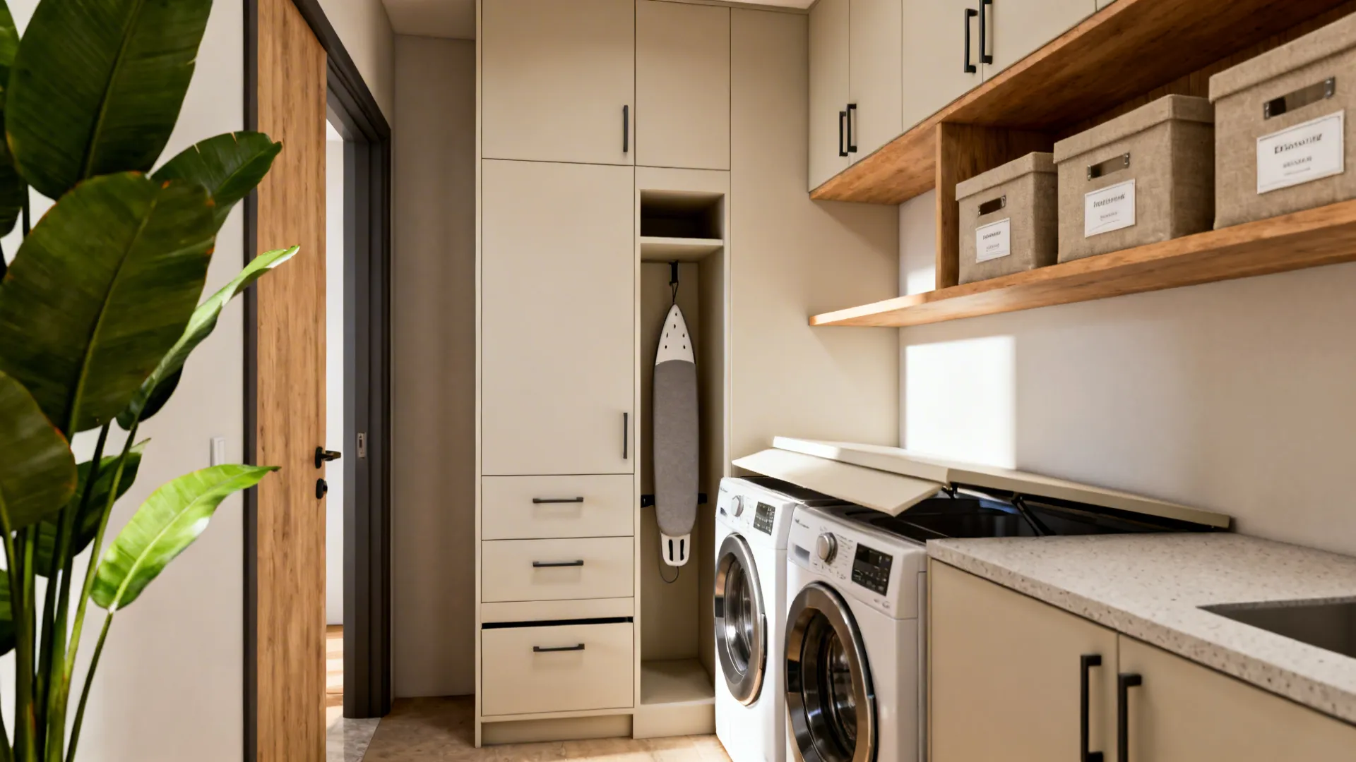 5 Small Laundry Room Ideas with Stackable Washer and Dryer