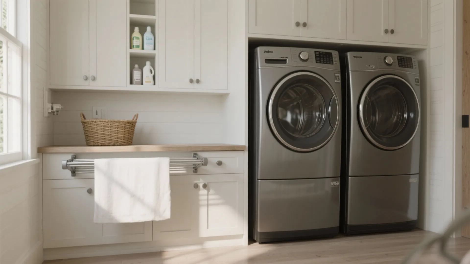 5. Stacked Machines and Hidden Storage Solutions