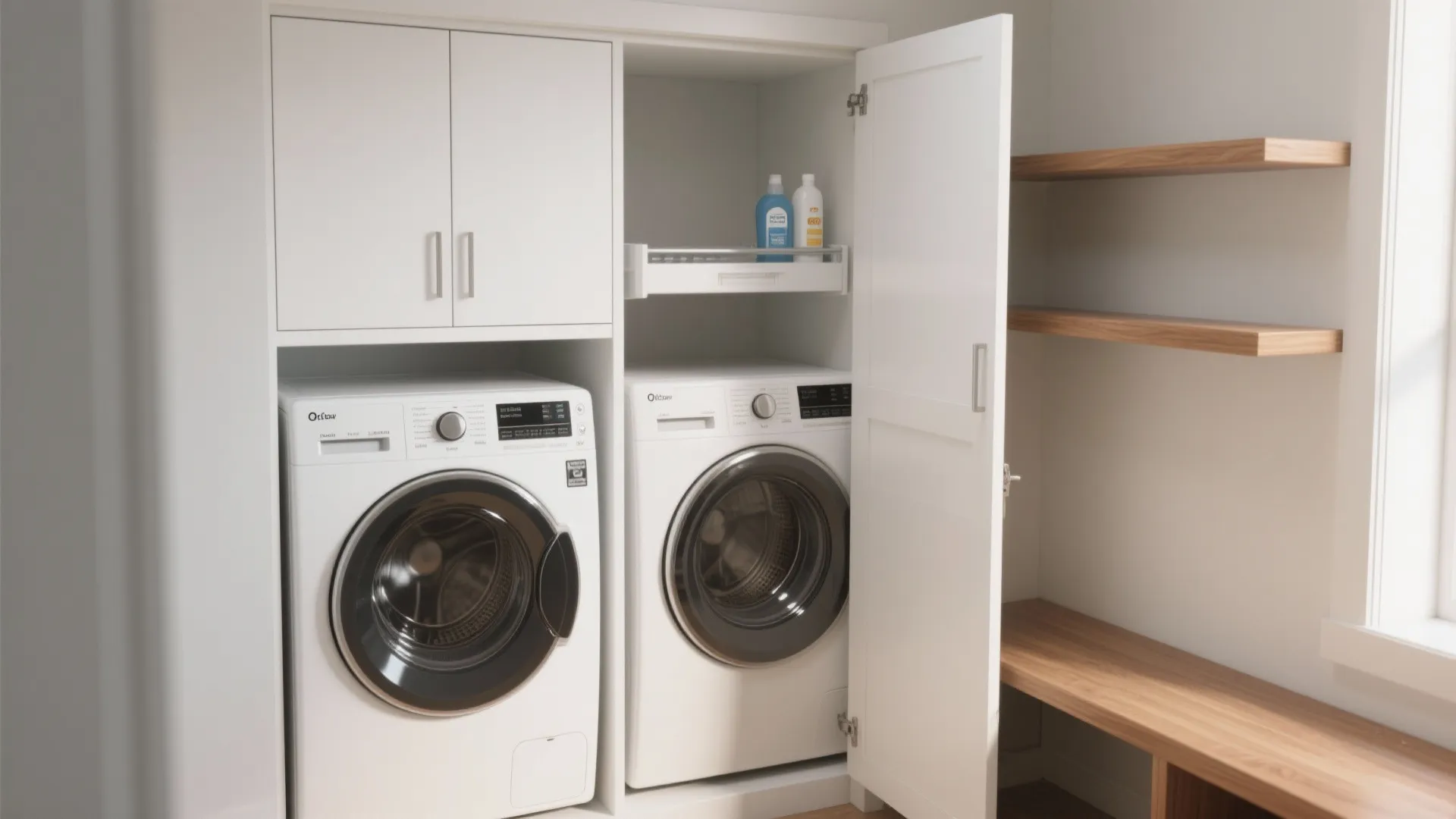 1. Stack smart with hidden storage