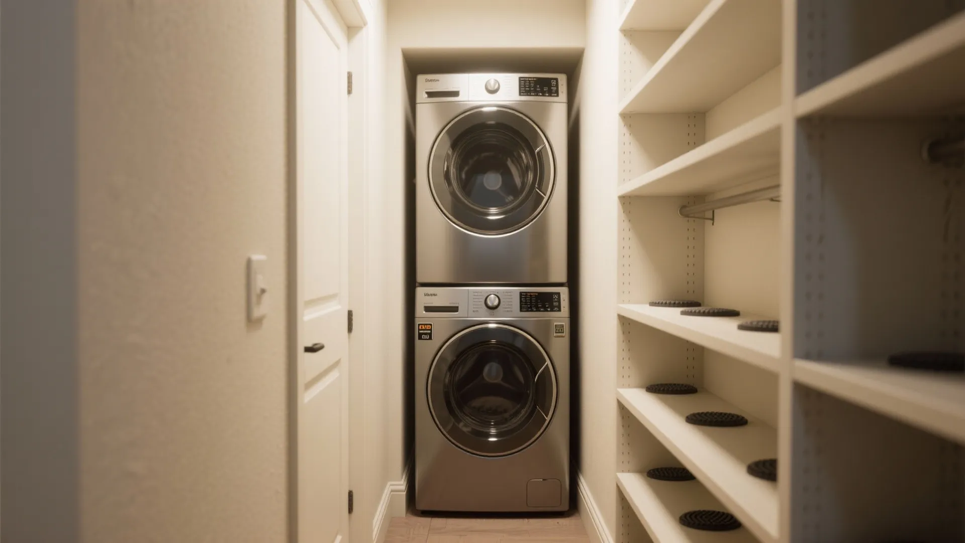1. Stack and tuck: vertical washer-dryer solutions