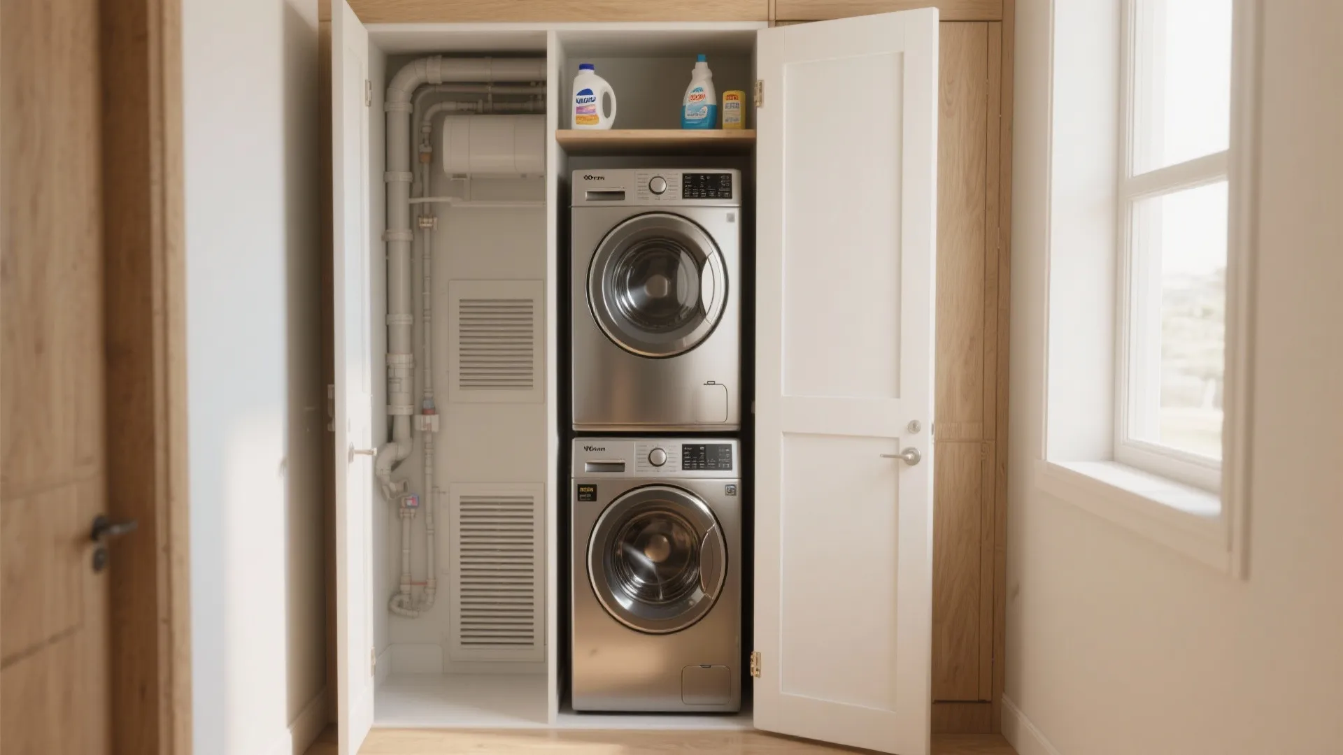 Tiny Laundry Ideas: 5 Small-Space Tips