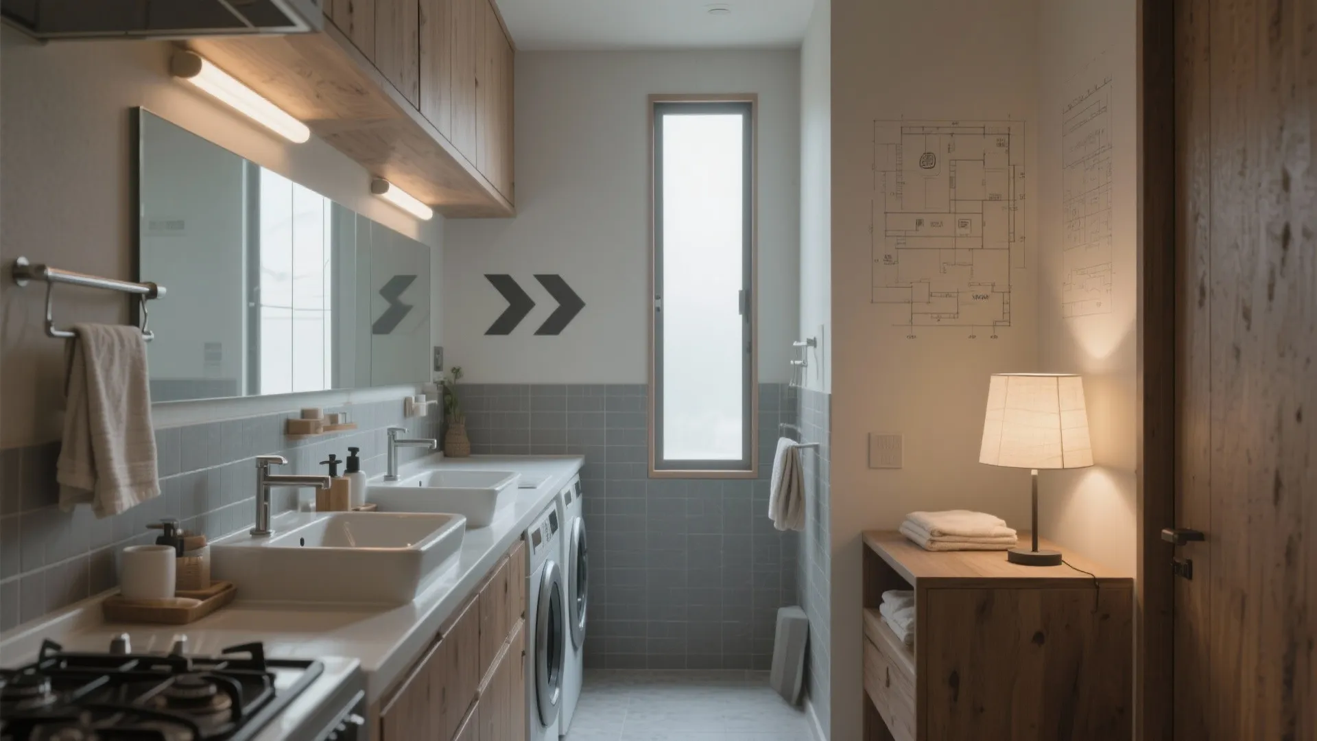 キッチンと水回りは“縦に揃える”——二世帯住宅の配管計画で家事効率を最大化