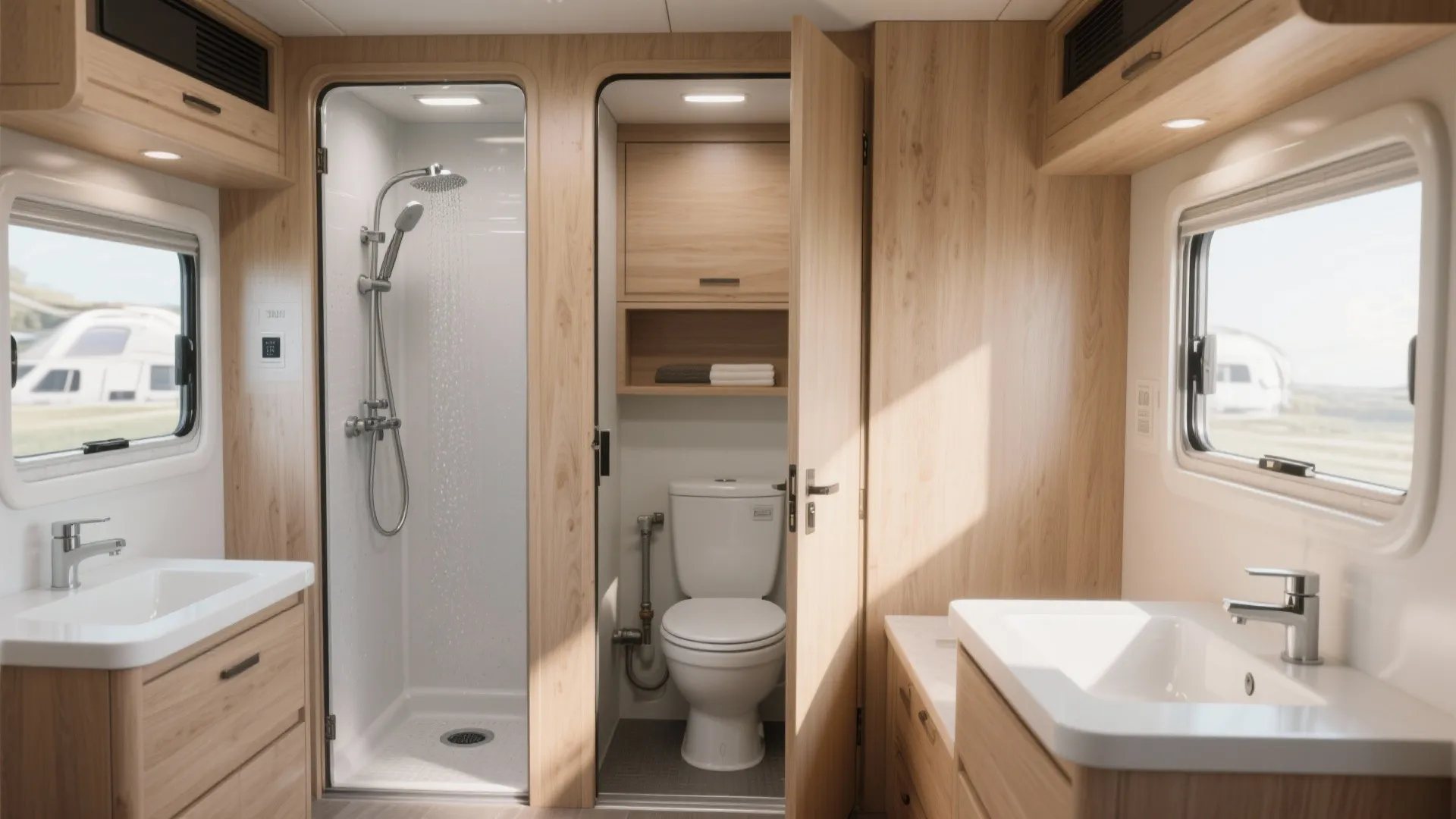 2. Stacked Wet/Dry Zones