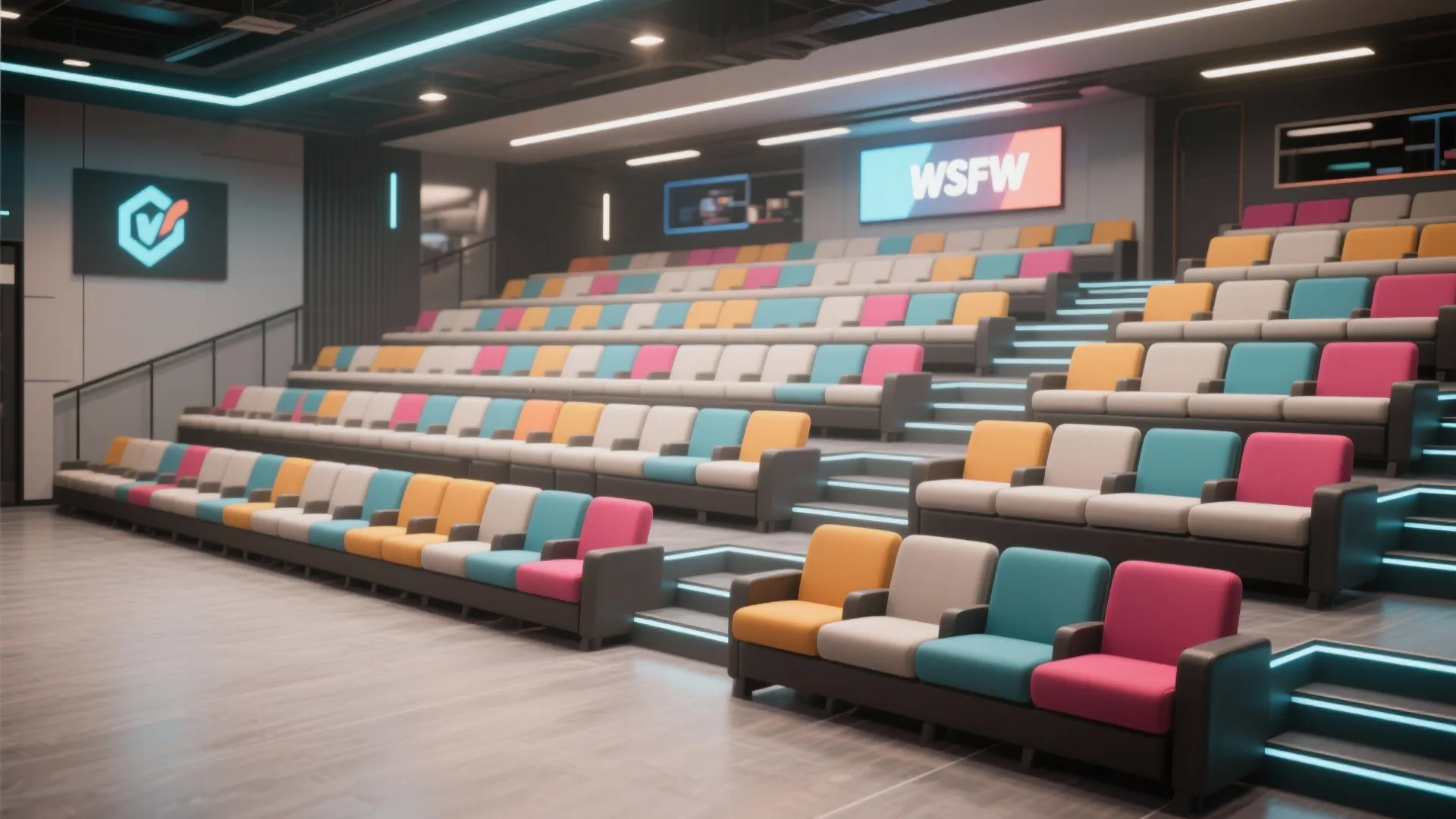5. Stadium-Style Seating