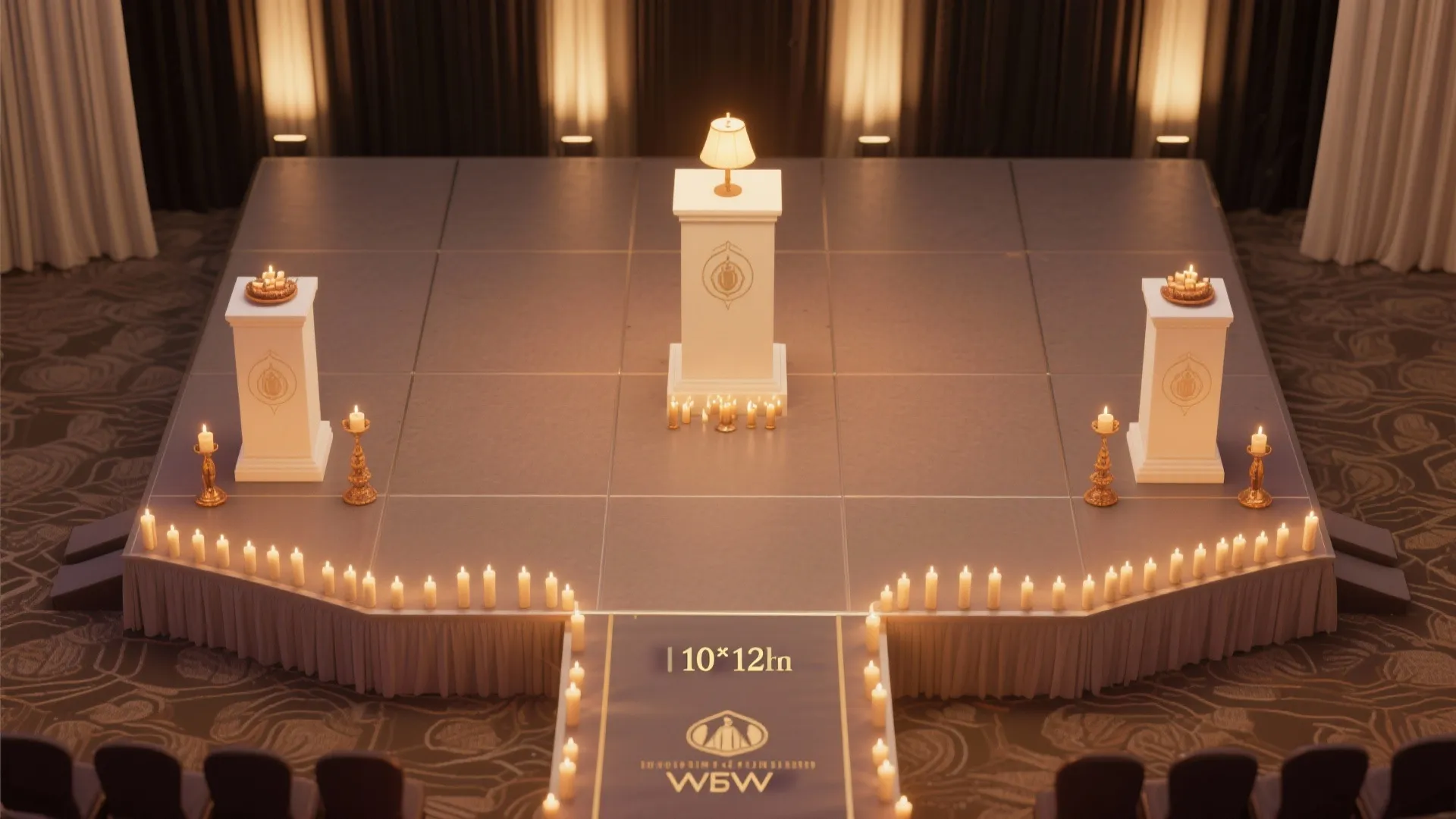 Low Plinths, Ritual Props, and Clean Pathways