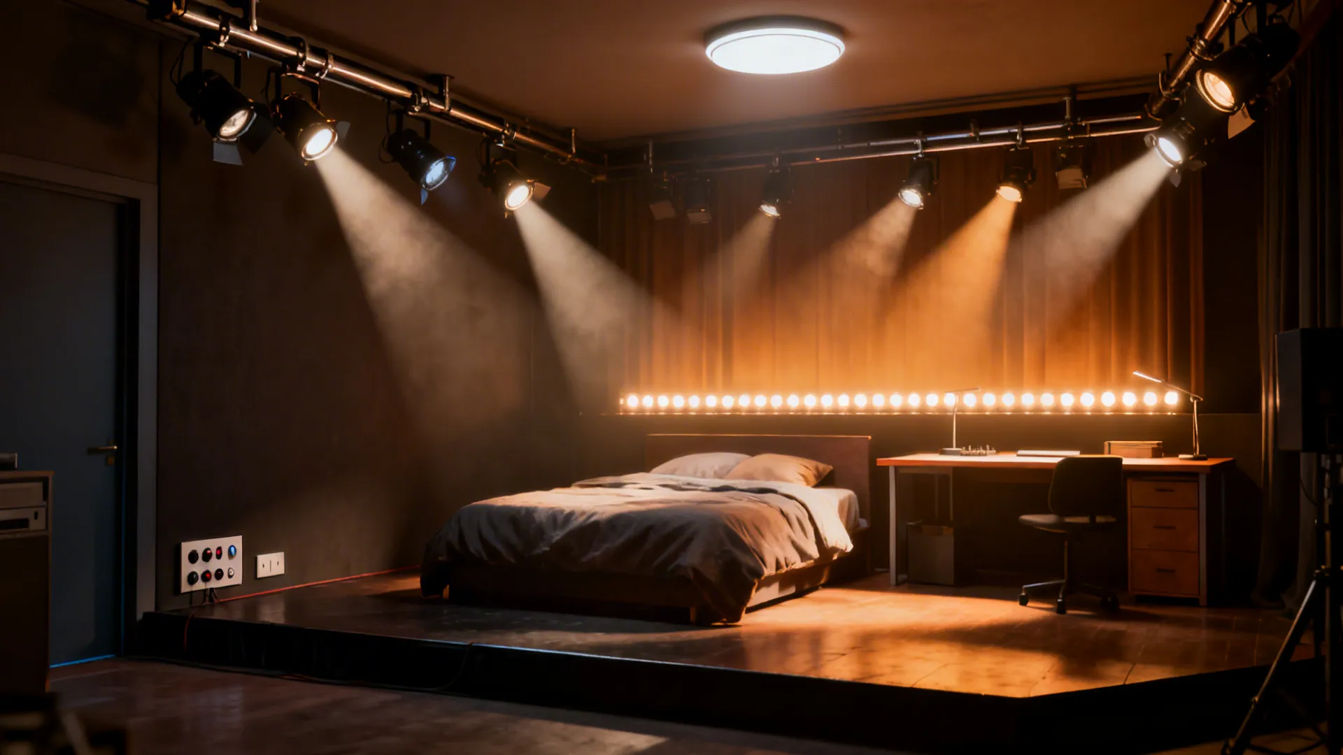 2. Stage-Lighting and Directional Spotlights