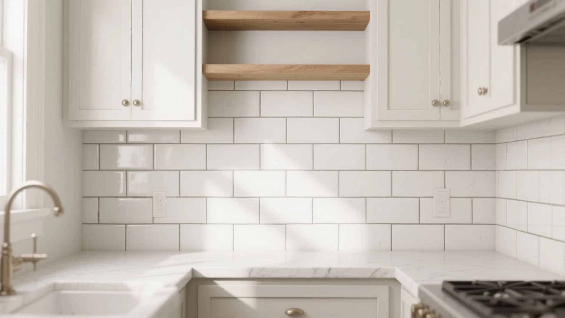 1) Staggered subway for timeless calm