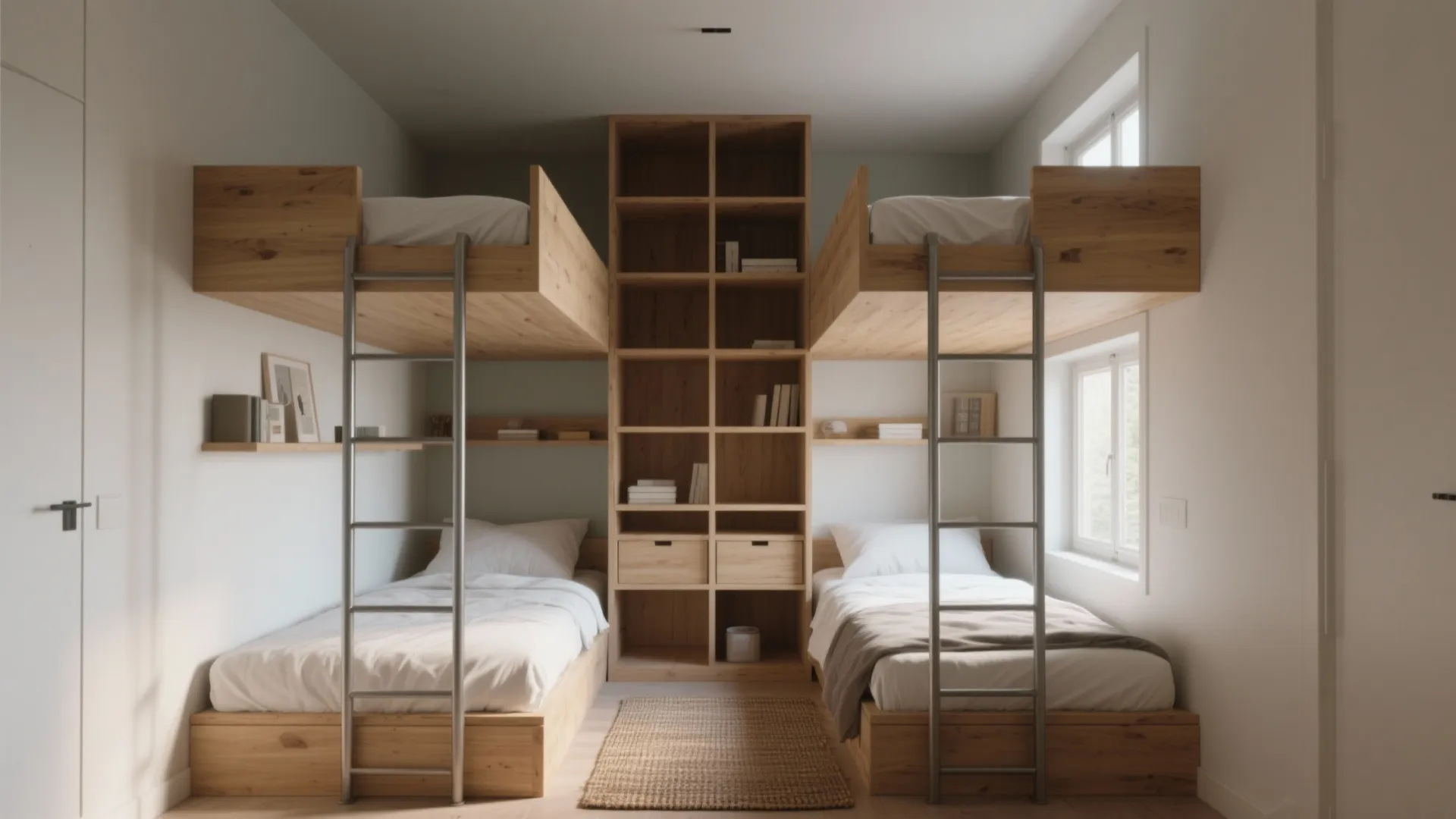 Double Loft Beds: 5 Small-Room Ideas