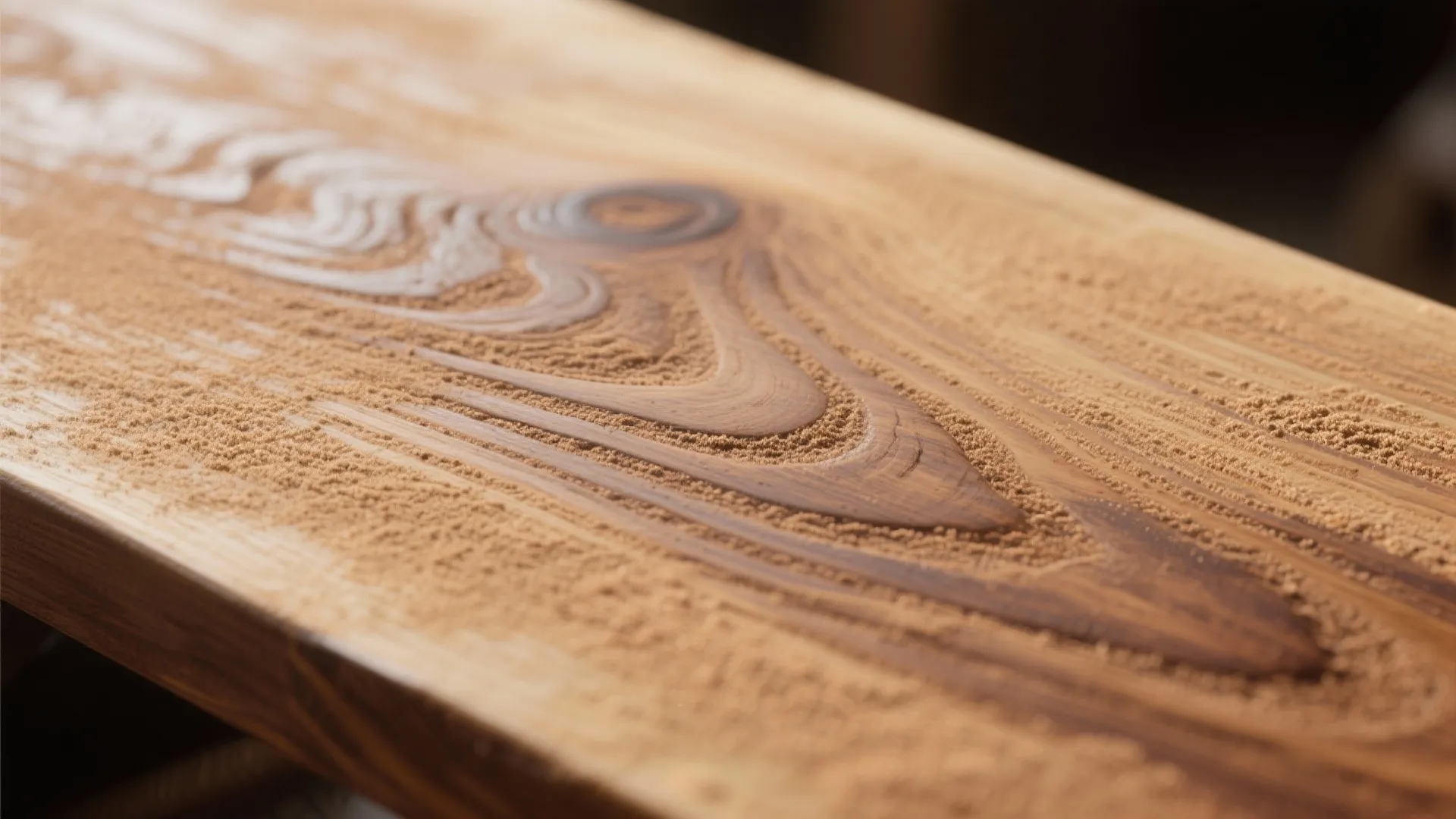 1. Go Classic with a Stained Wood Look