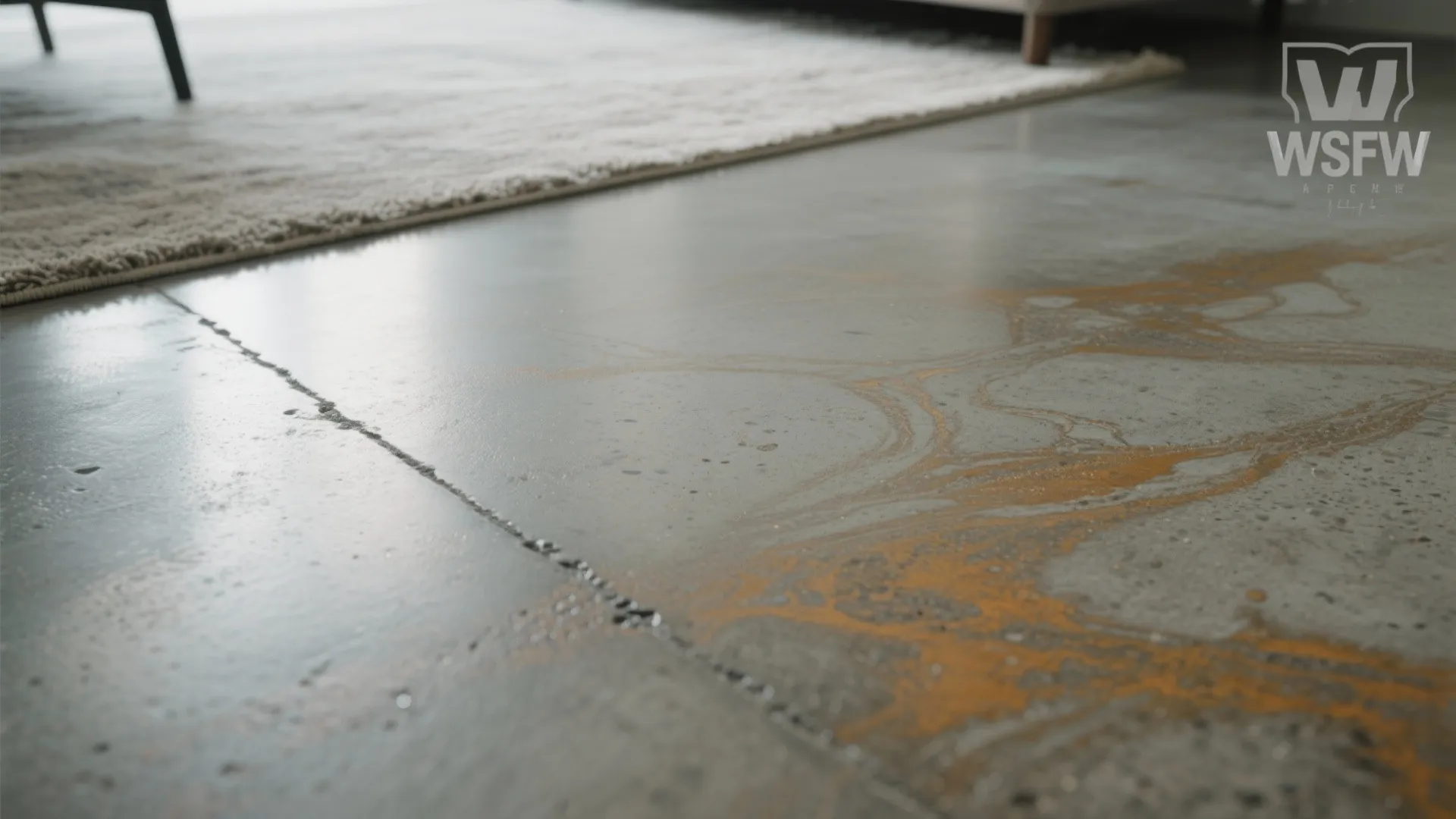 4. Polished or Stained Concrete