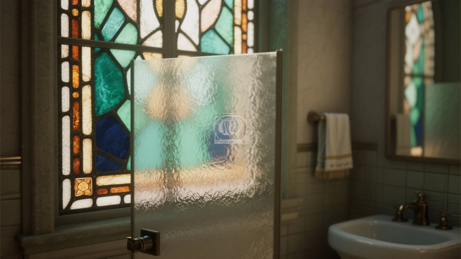 3. Stained Glass and Privacy Screens